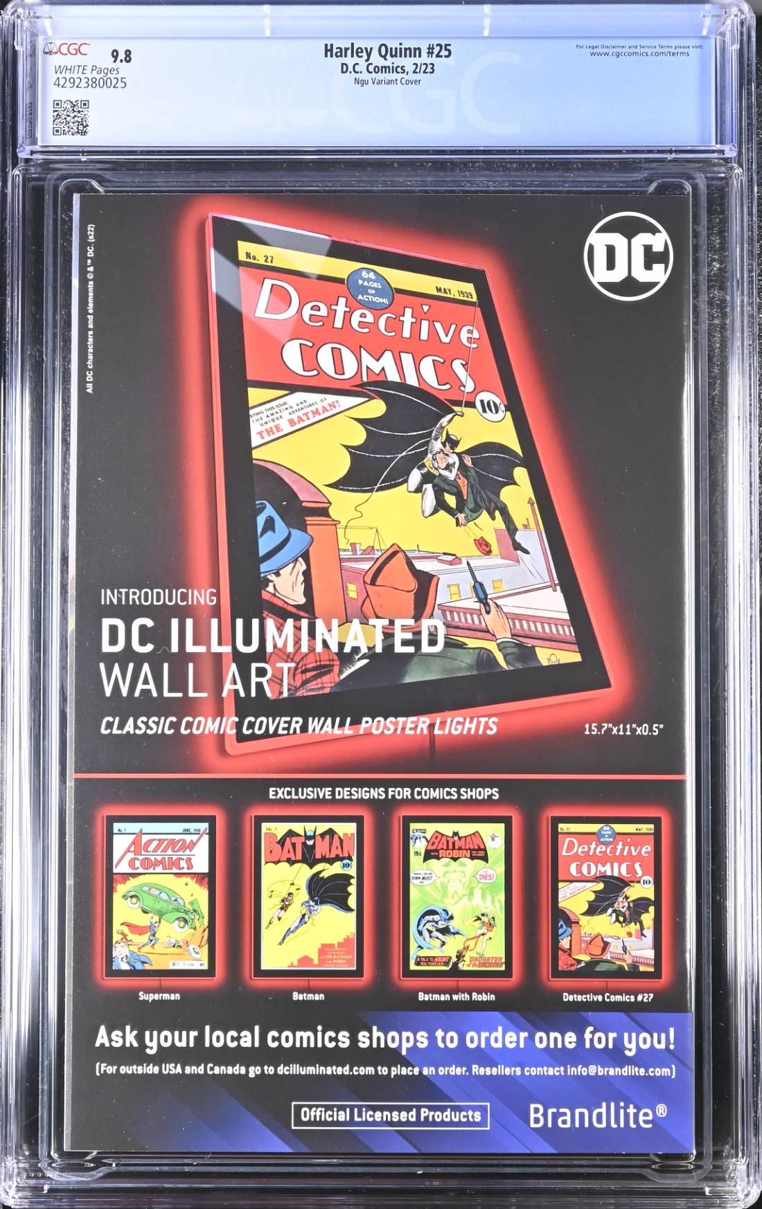 Harley Quinn #25 Ngu "Spawn" Variant CGC 9.8