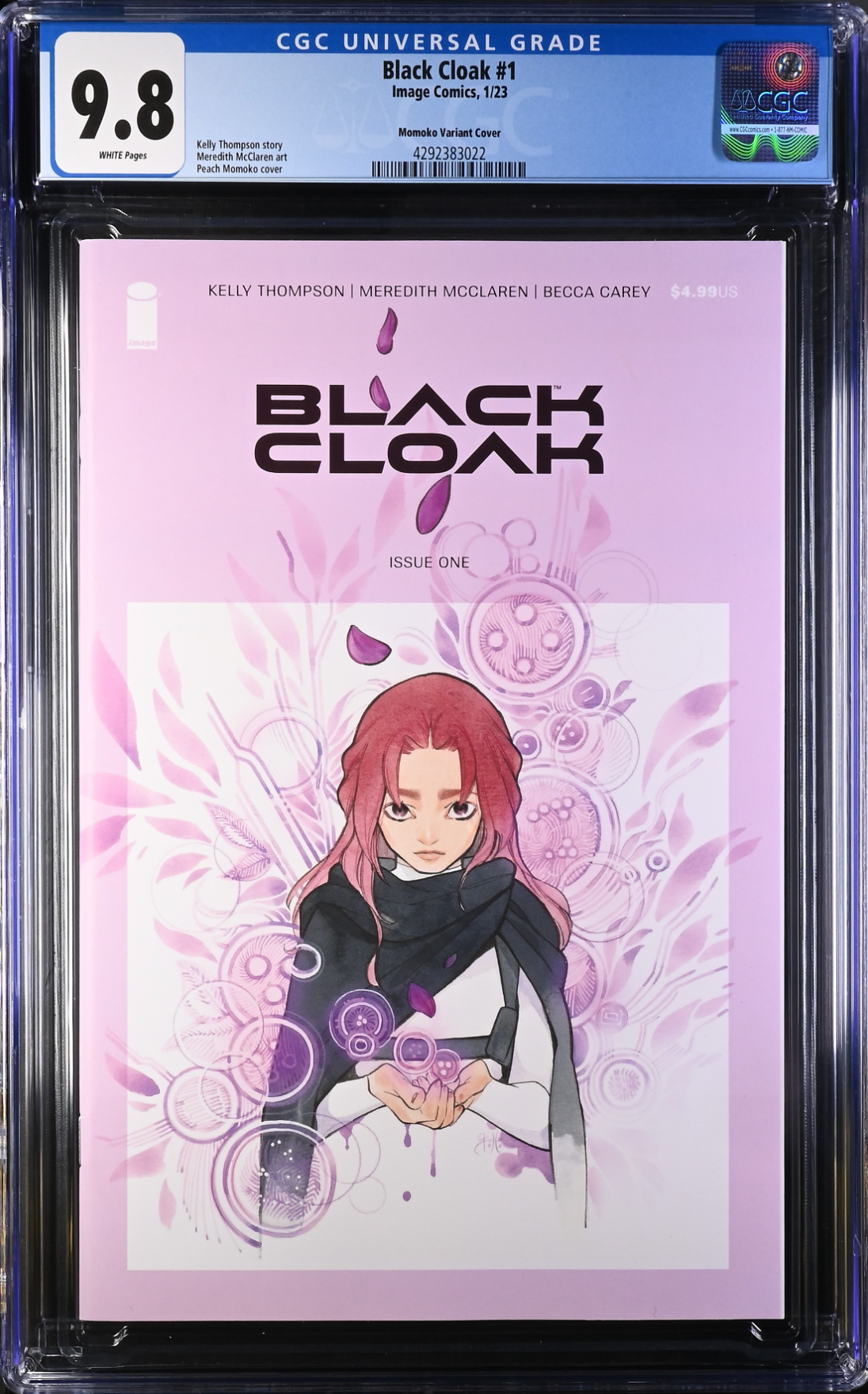 Black Cloak #1 Cover D - Momoko CGC 9.8