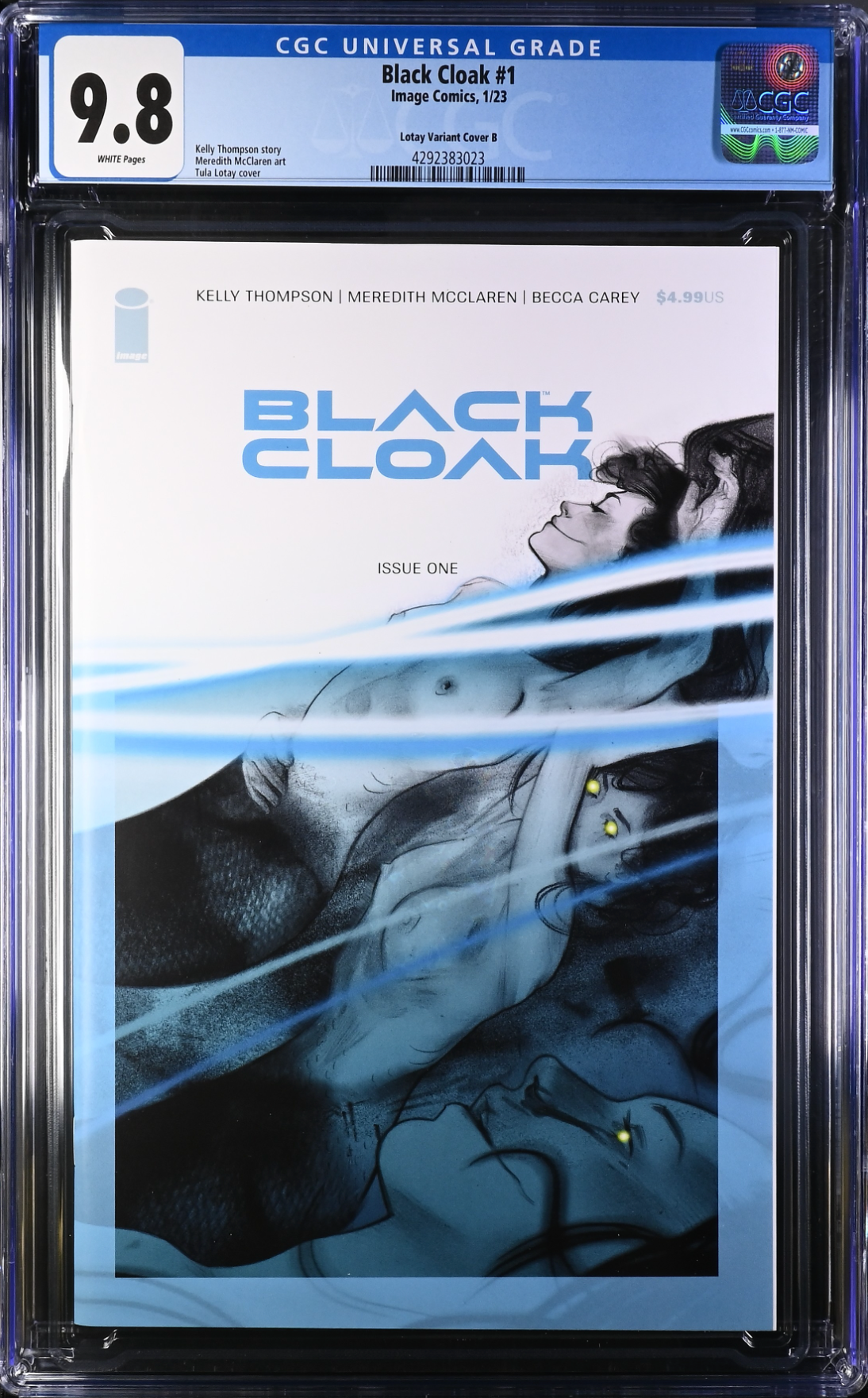 Black Cloak #1 Lotay 1:50 Retailer Incentive Variant CGC 9.8