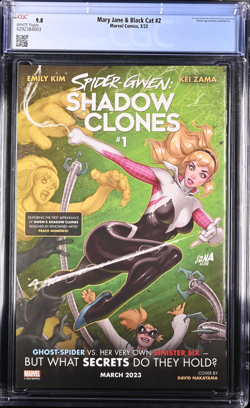 Mary Jane & Black Cat #2 CGC 9.8