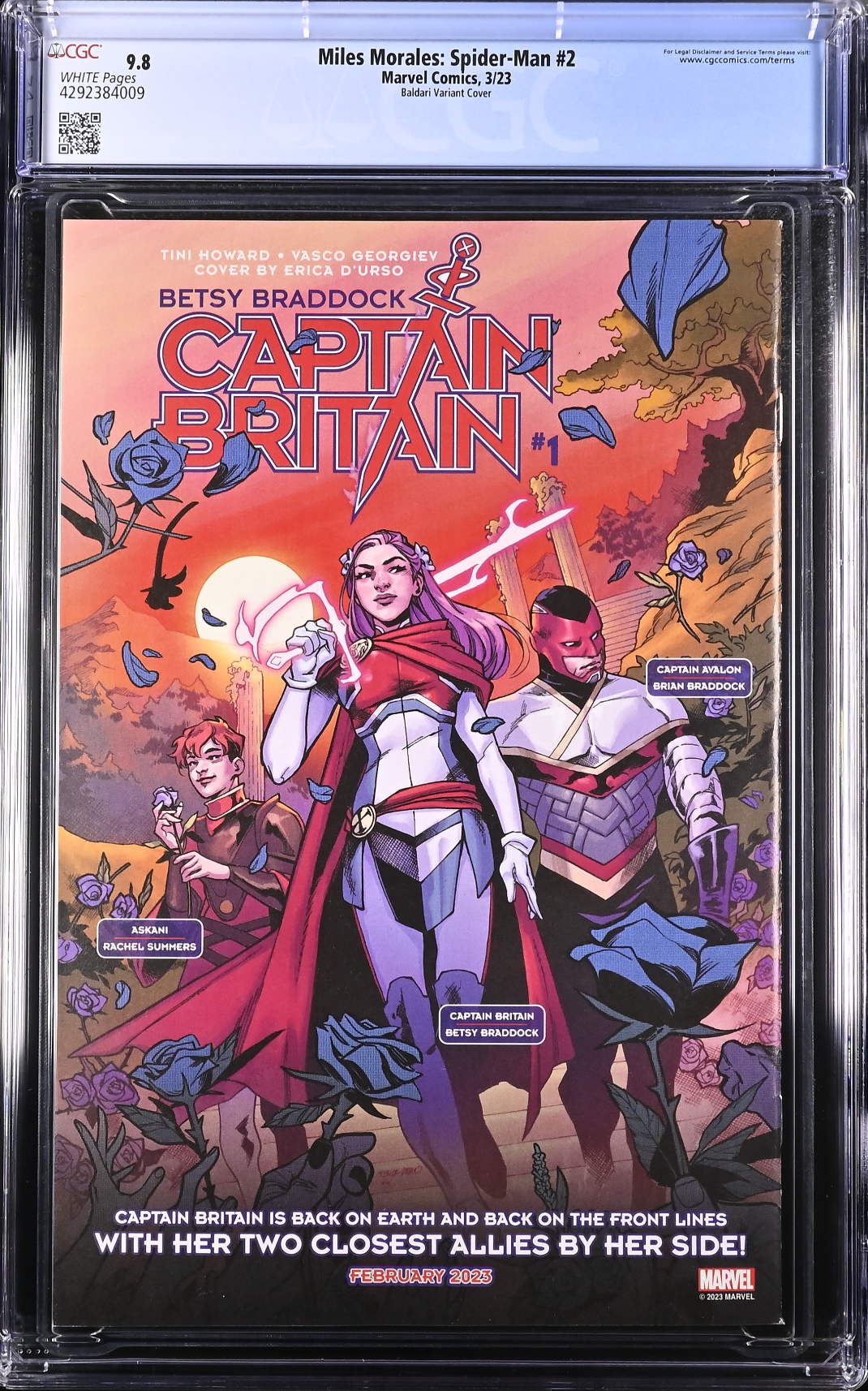 Miles Morales: Spider-Man #2 Graffiti Variant CGC 9.8