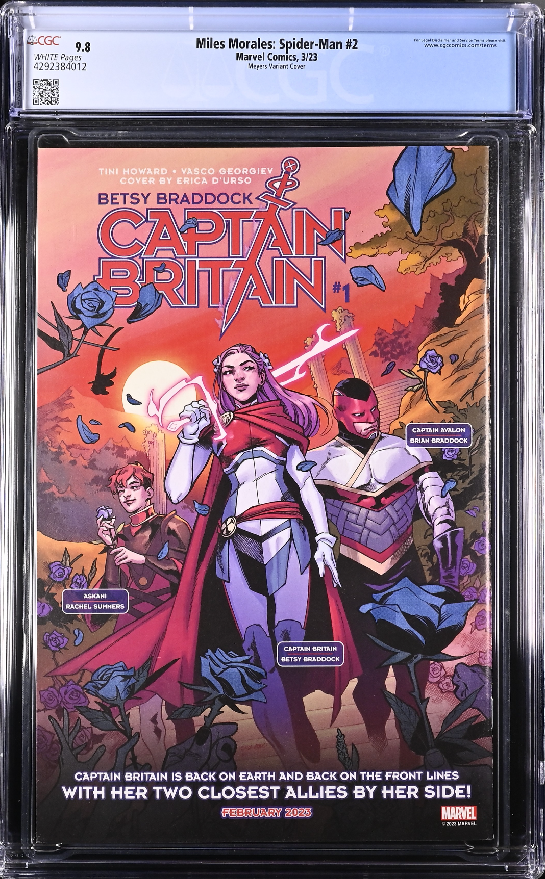 Miles Morales: Spider-Man #2 Meyers 1:25 Retailer Incentive Variant CGC 9.8