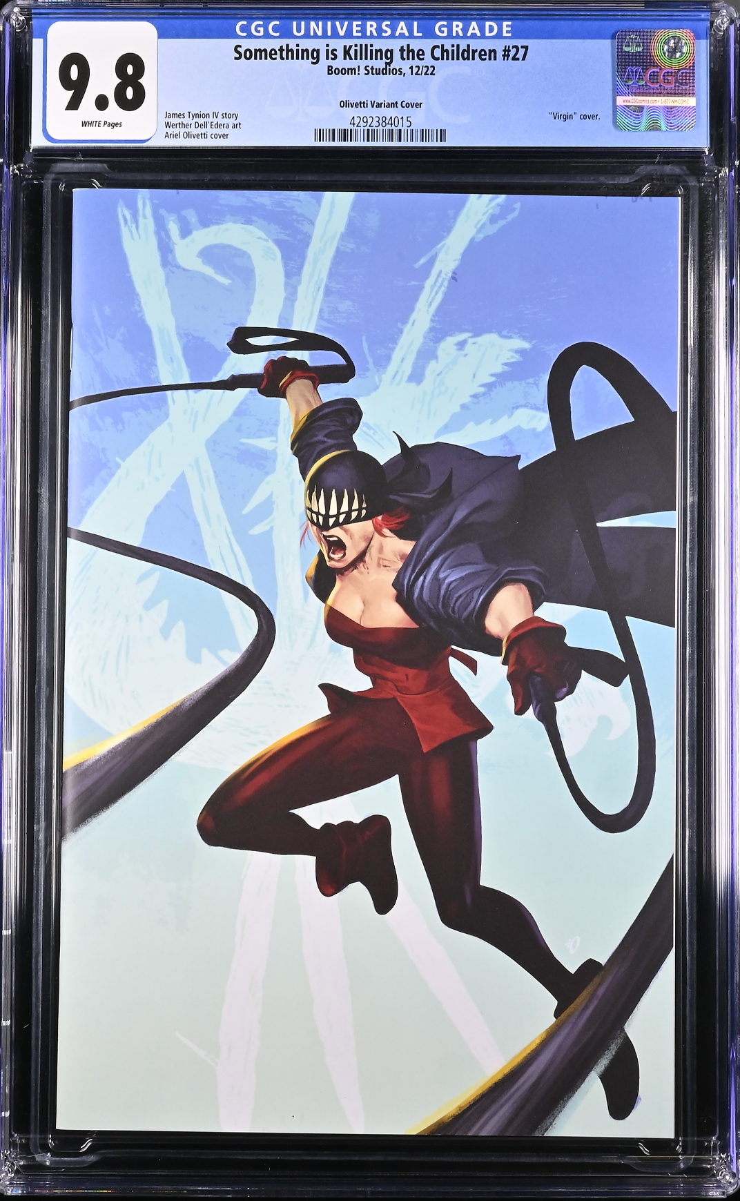 Something is Killing the Children #27 Olivetti 1:50 Virgin Retailer Incentive Variant CGC 9.8