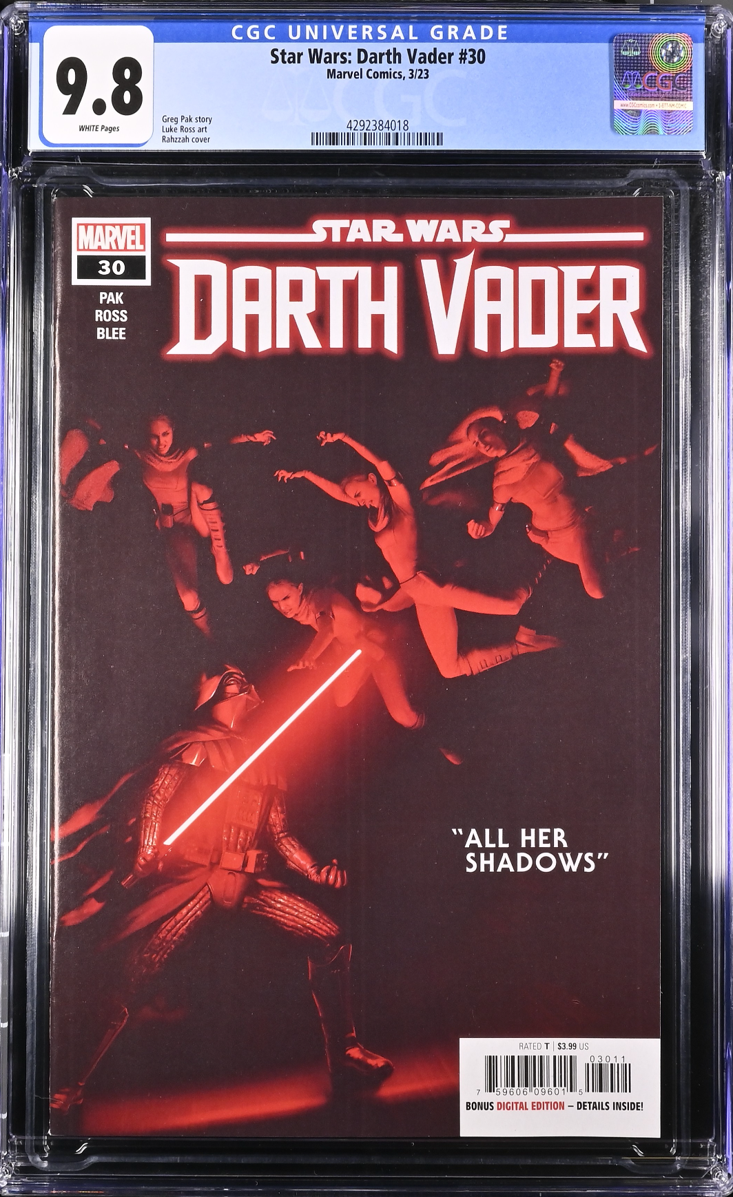 Star Wars: Darth Vader #30 CGC 9.8