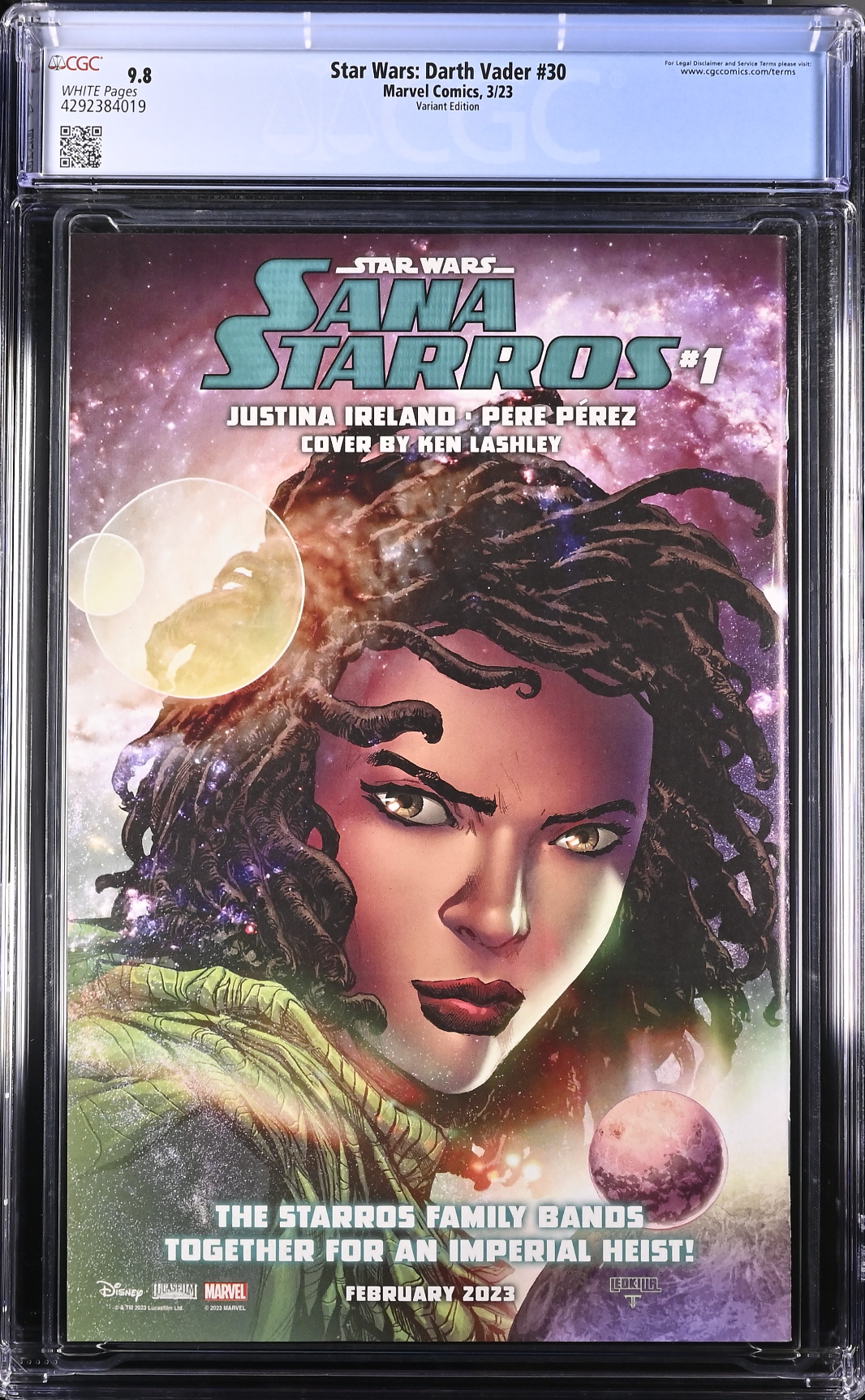 Star Wars: Darth Vader #30 Noto Variant CGC 9.8