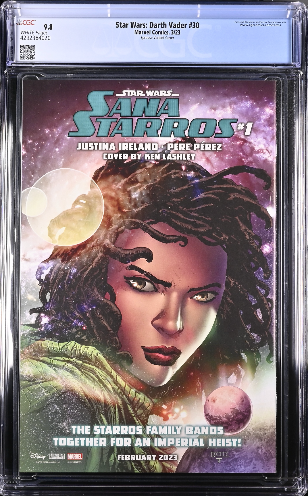 Star Wars: Darth Vader #30 Sprouse Variant CGC 9.8