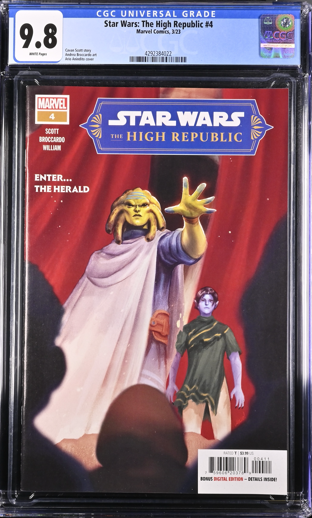 Star Wars: The High Republic #4 CGC 9.8