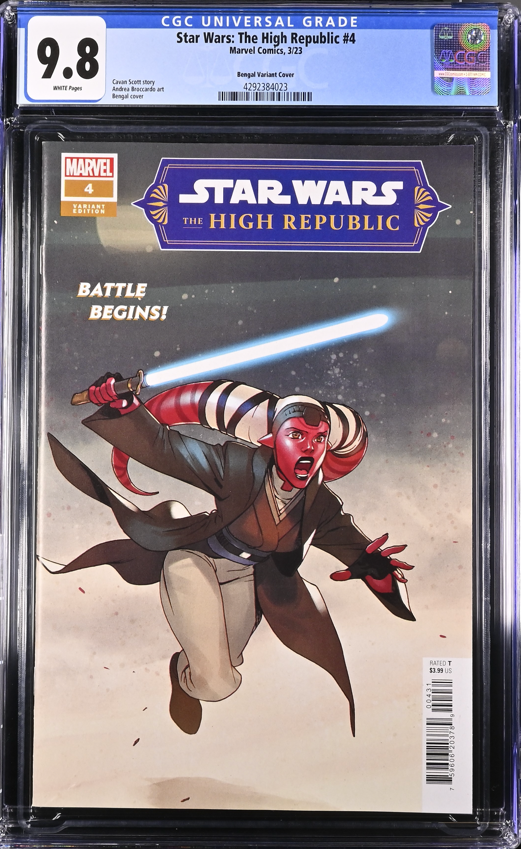Star Wars: The High Republic #4 Noto Variant CGC 9.8