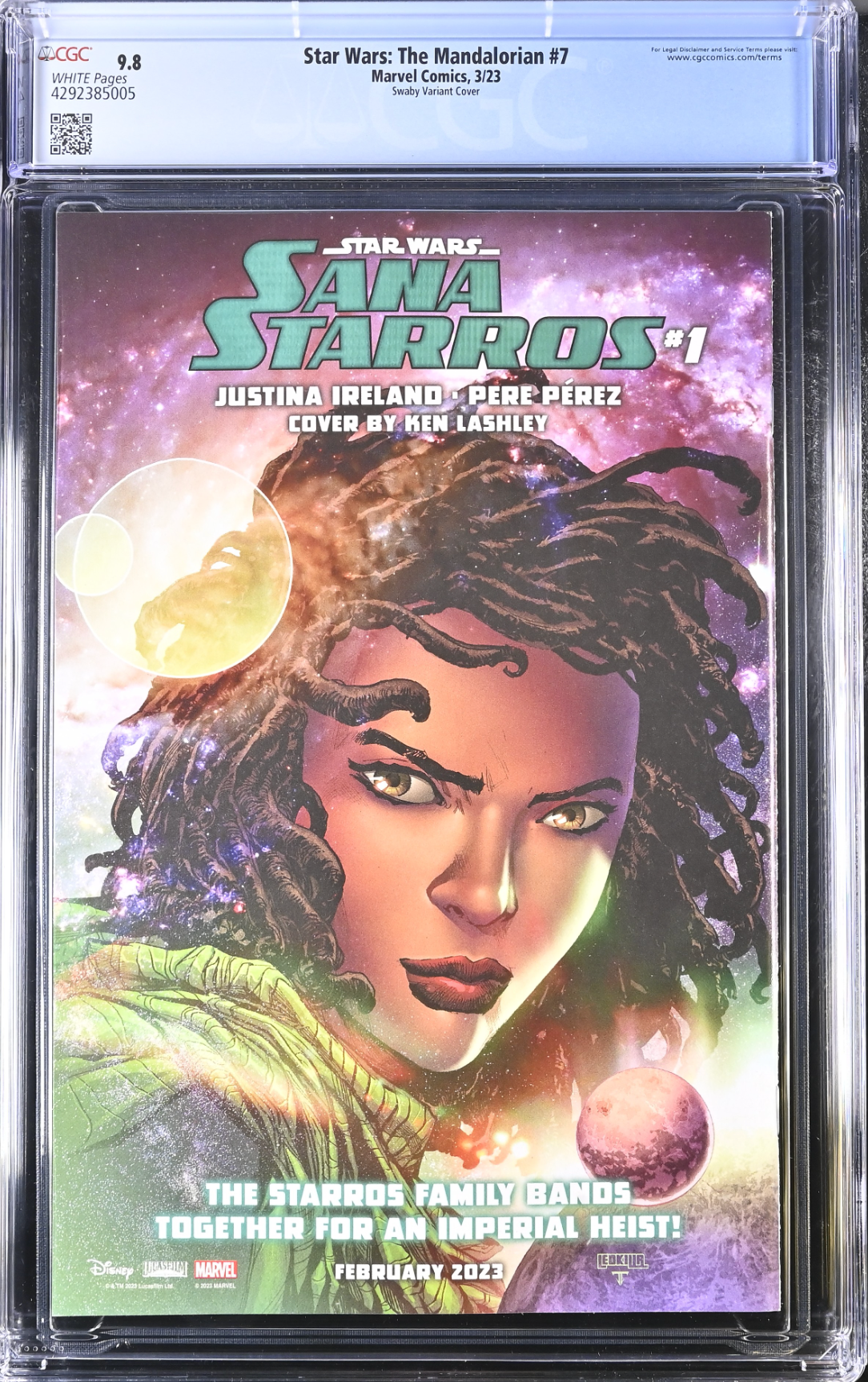 Star Wars: The Mandalorian #7 Sway 1:25 Retailer Incentive Variant CGC 9.8
