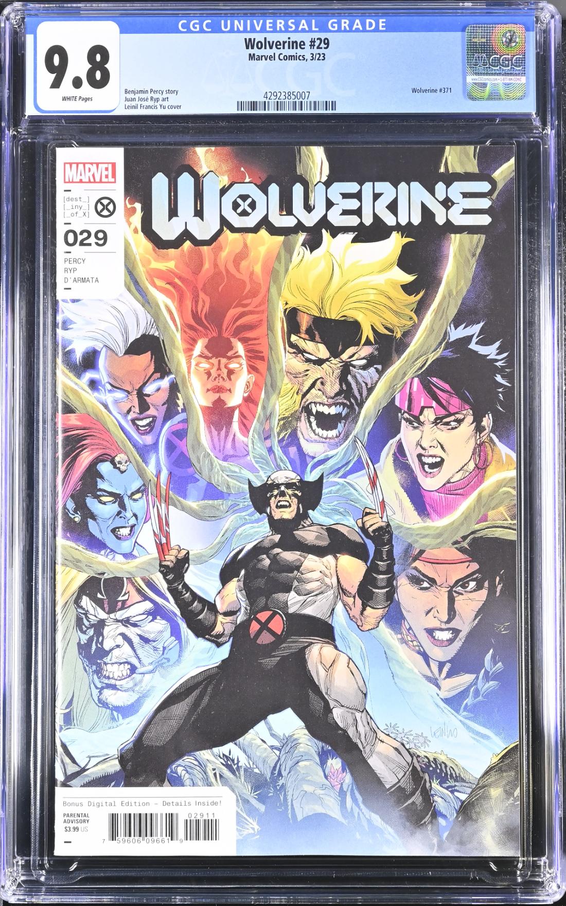 Wolverine #29 CGC 9.8