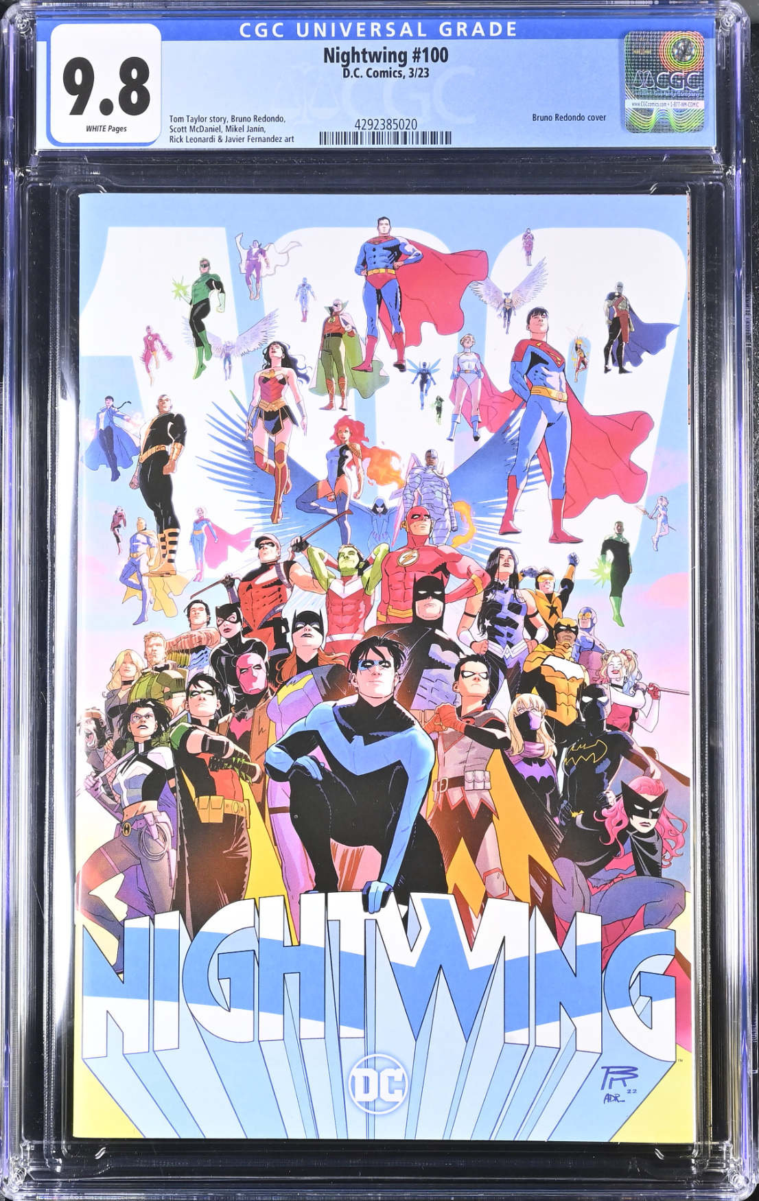 Nightwing #100 CGC 9.8