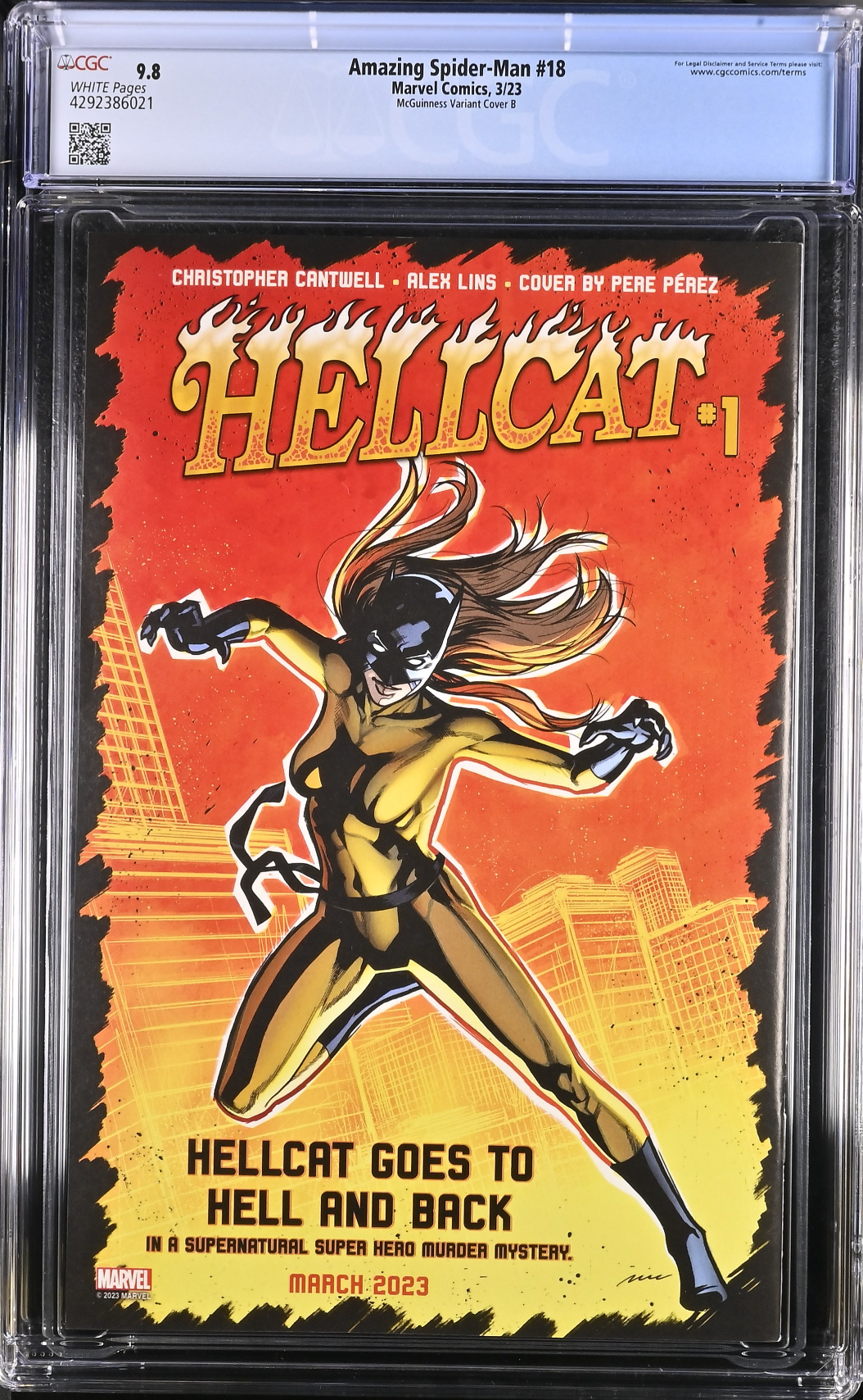 Amazing Spider-Man #18 McGuinness Design Variant CGC 9.8