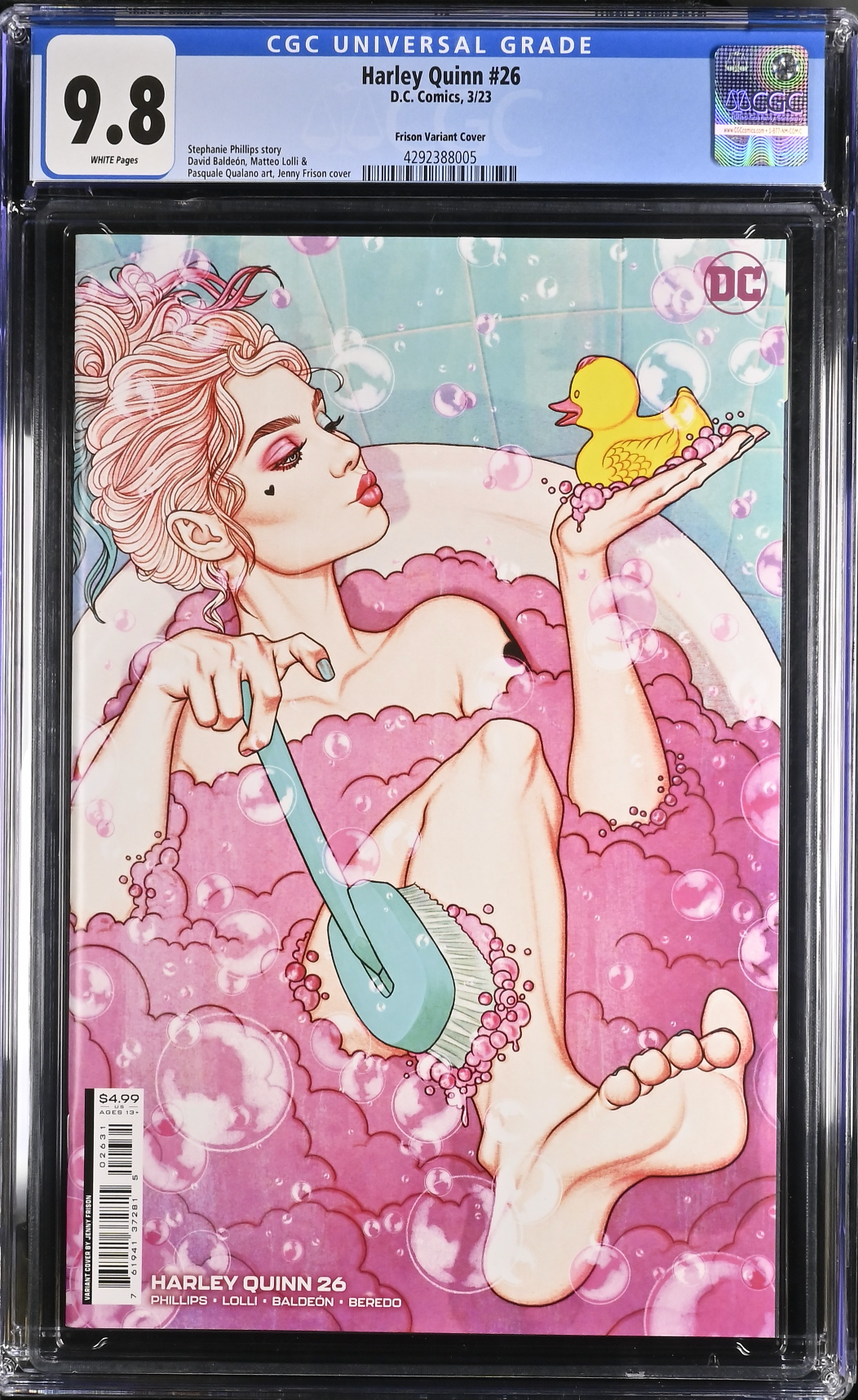 Harley Quinn #26 Frison Variant CGC 9.8