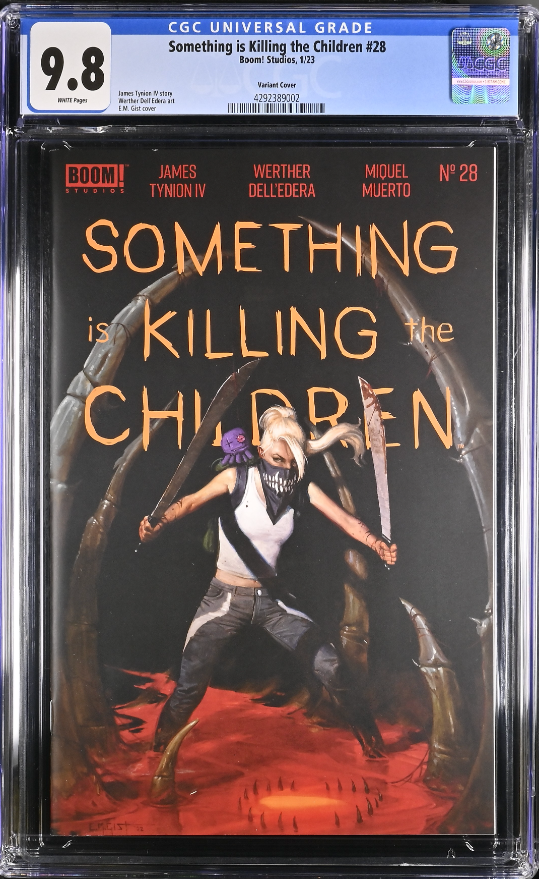 Something is Killing the Children #28 Gist Variant CGC 9.8
