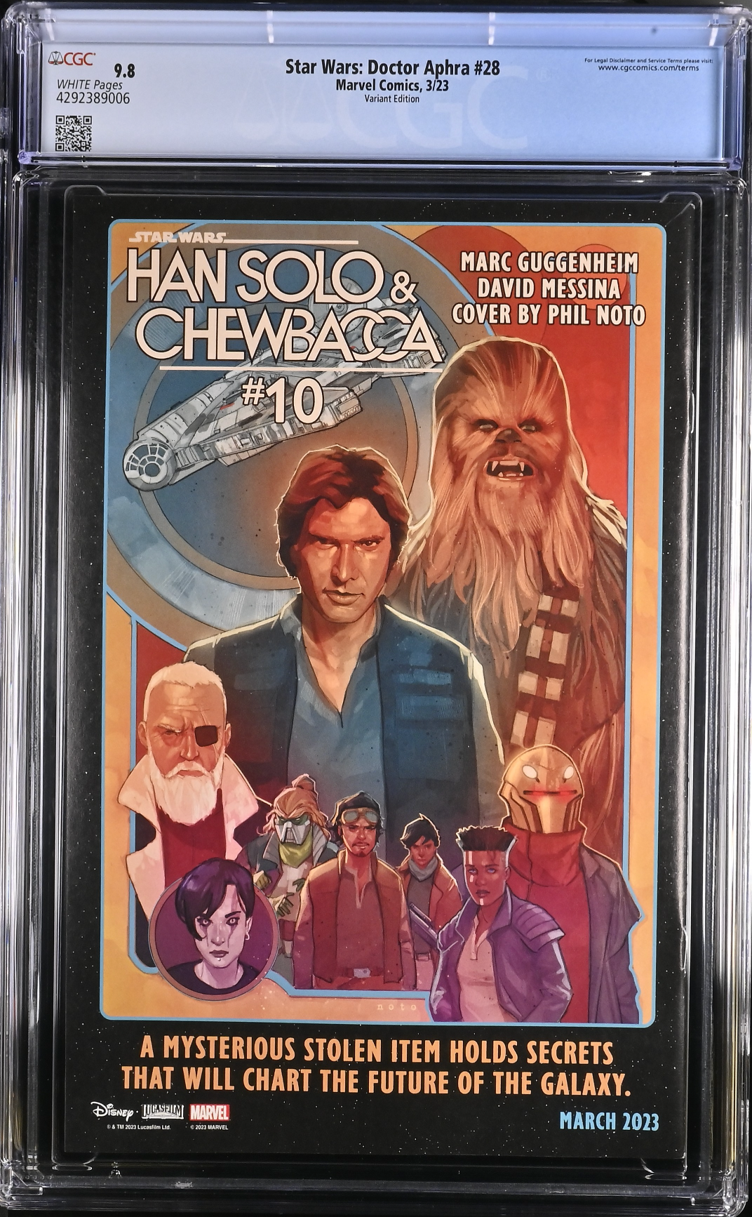 Star Wars: Doctor Aphra #28 Sprouse Variant CGC 9.8