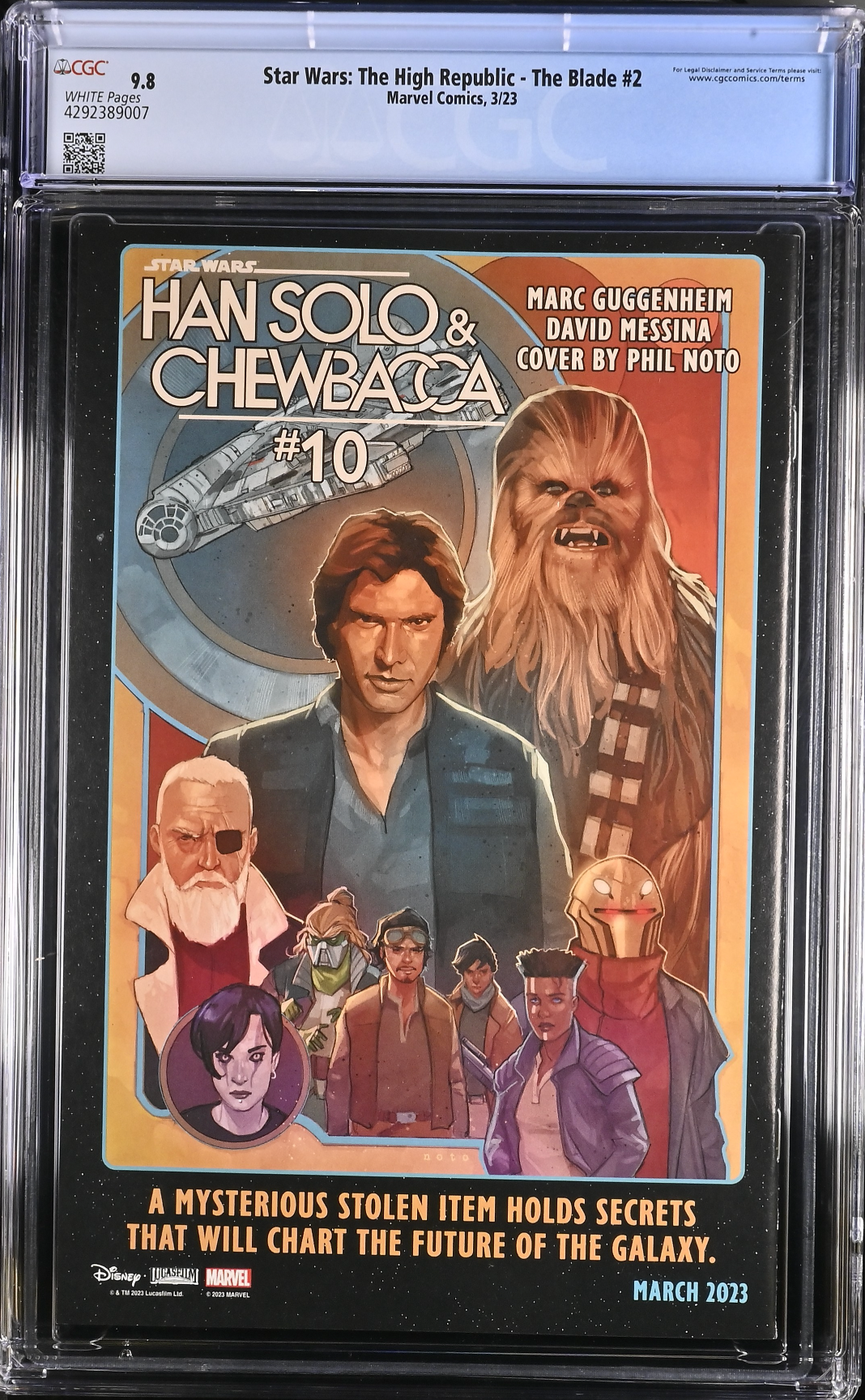 Star Wars: The High Republic - The Blade #2 CGC 9.8