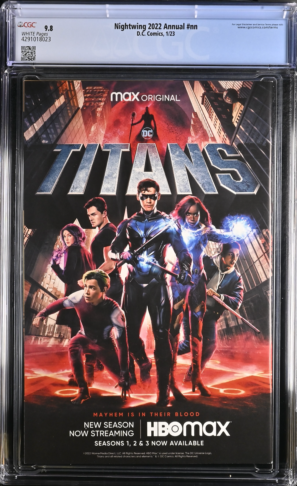 Nightwing 2022 Annual #1 CGC 9.8