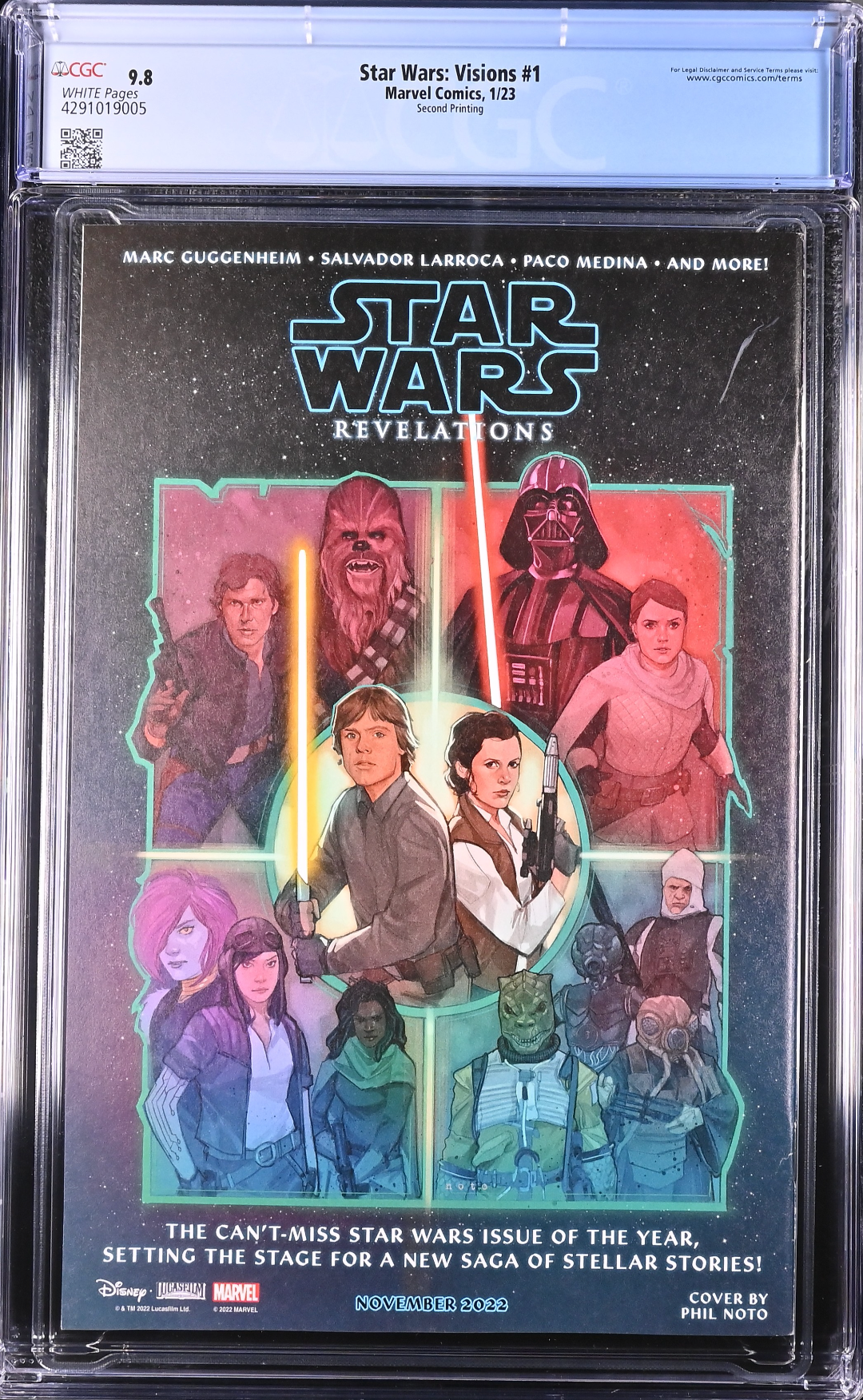 Star Wars: Visions #1 Second Printing CGC 9.8