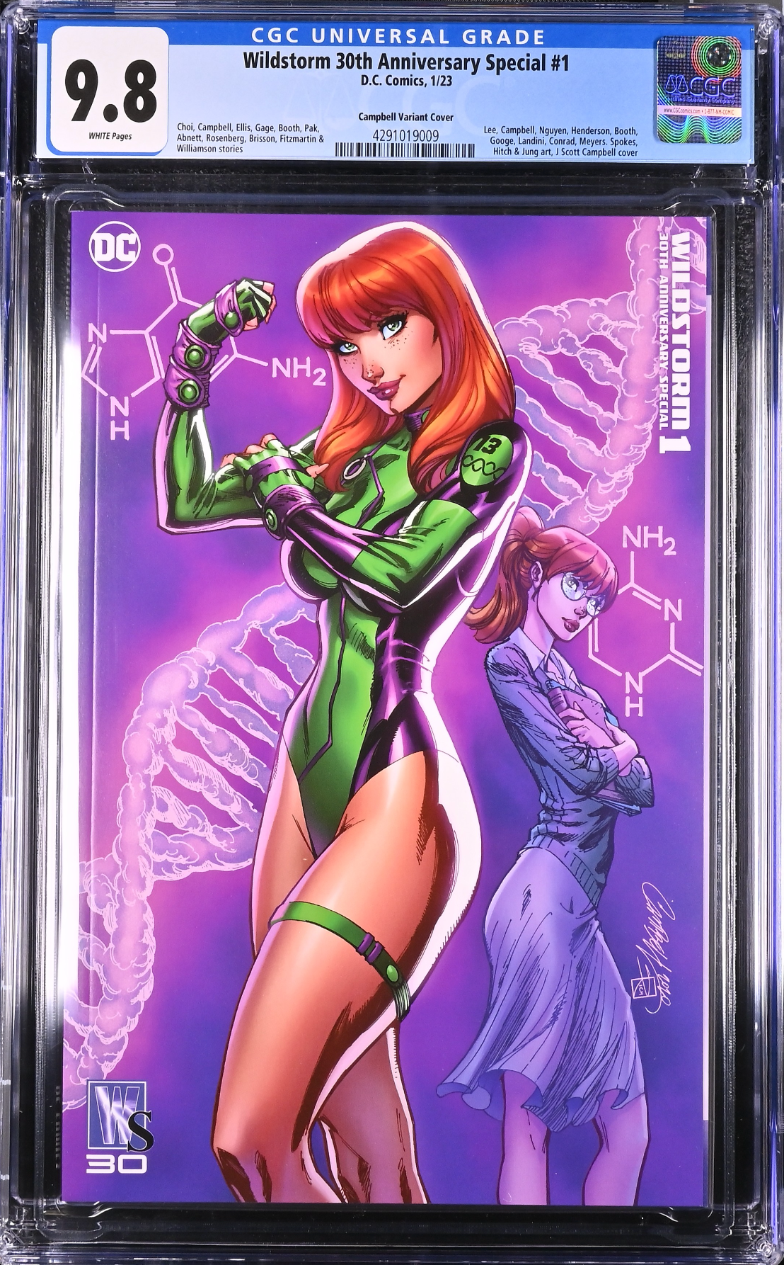 Wildstorm 30th Anniversary Special #1 Campbell Variant CGC 9.8