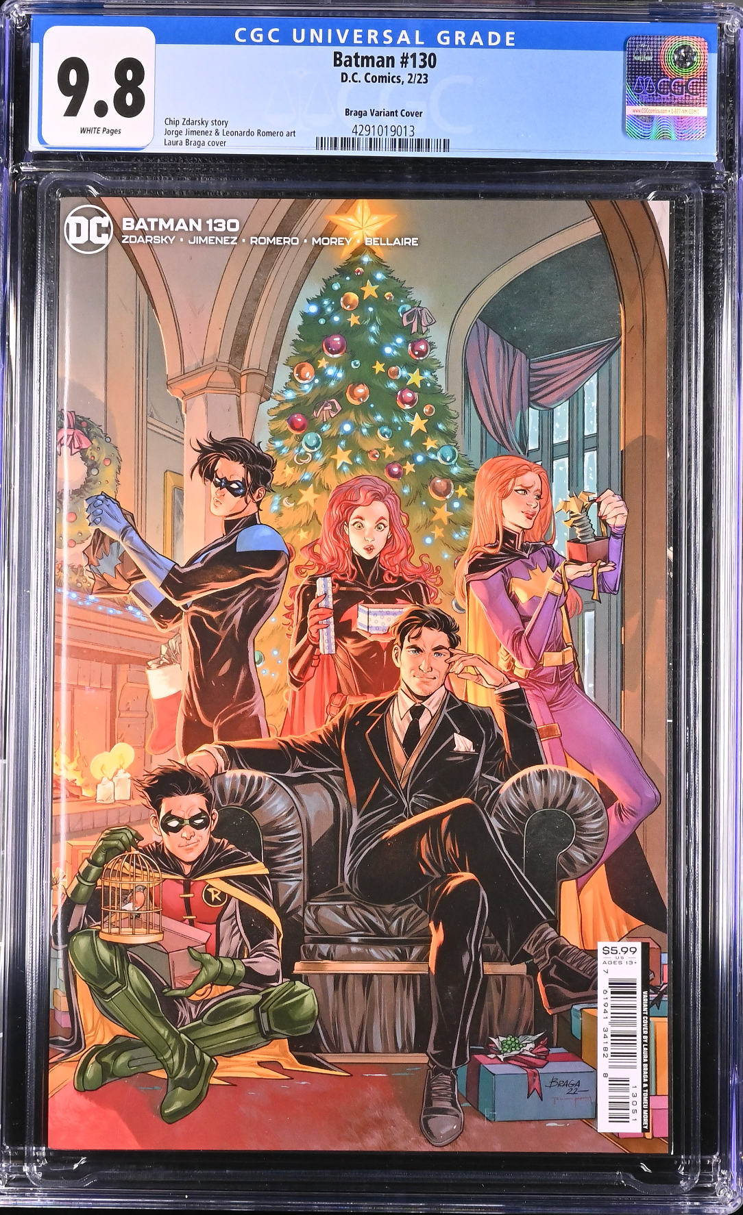 Batman #130 Braga Variant CGC 9.8
