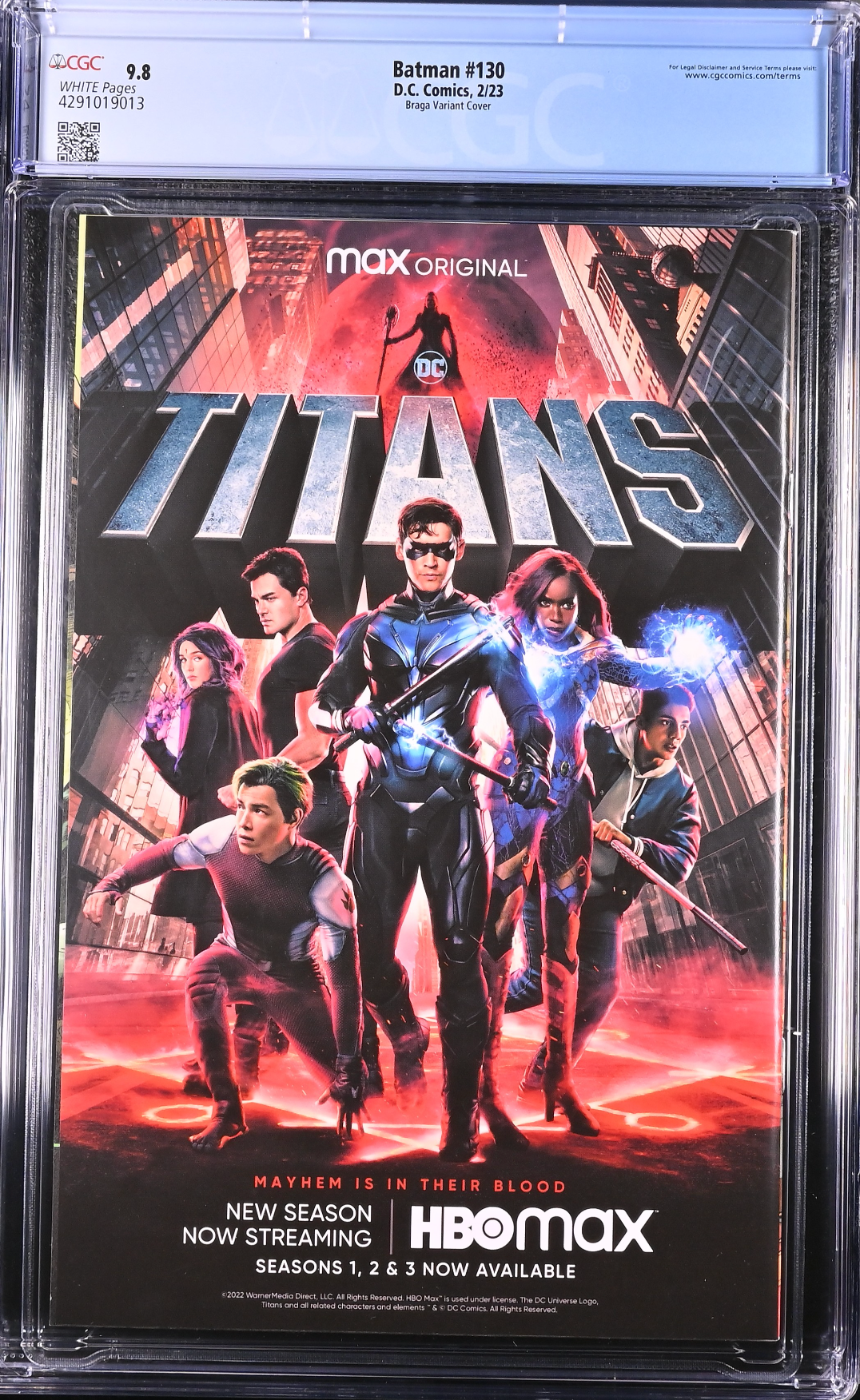 Batman #130 Braga Variant CGC 9.8