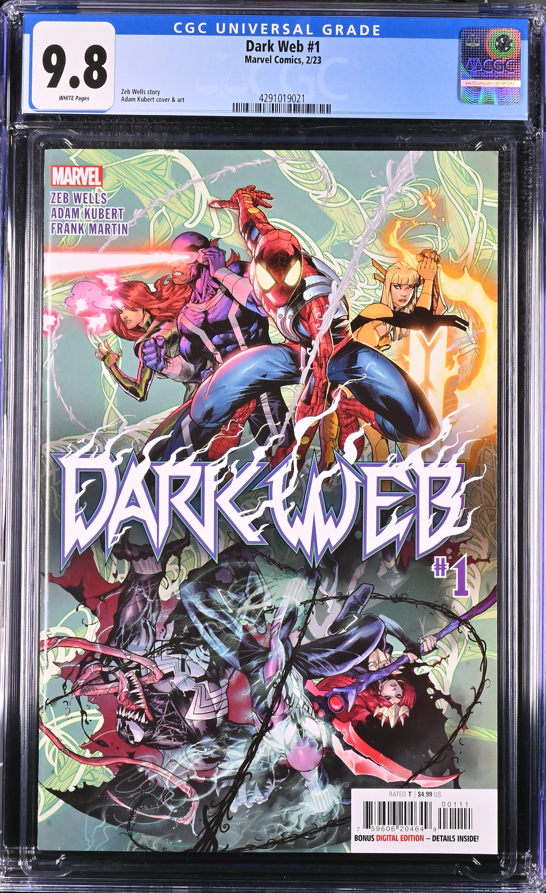 Dark Web #1 CGC 9.8