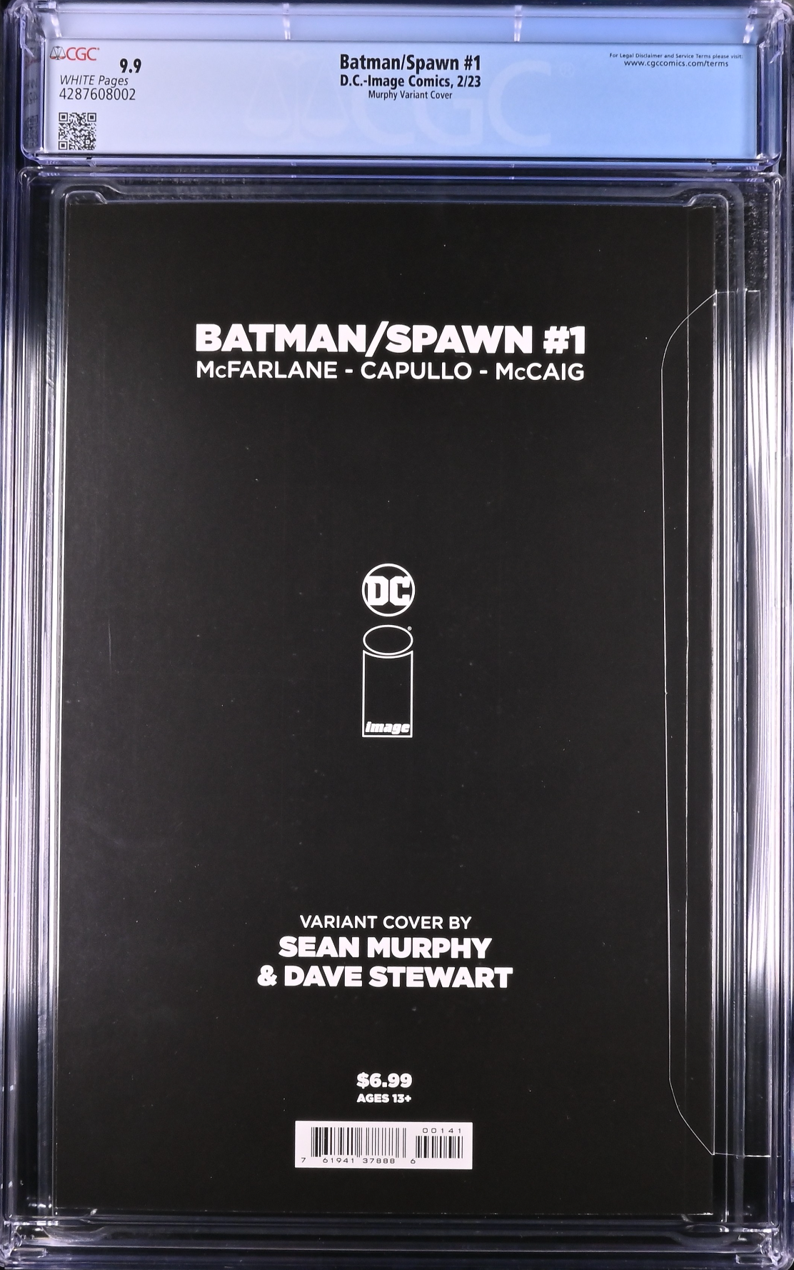 Batman Spawn #1 Cover D - Murphy CGC 9.9