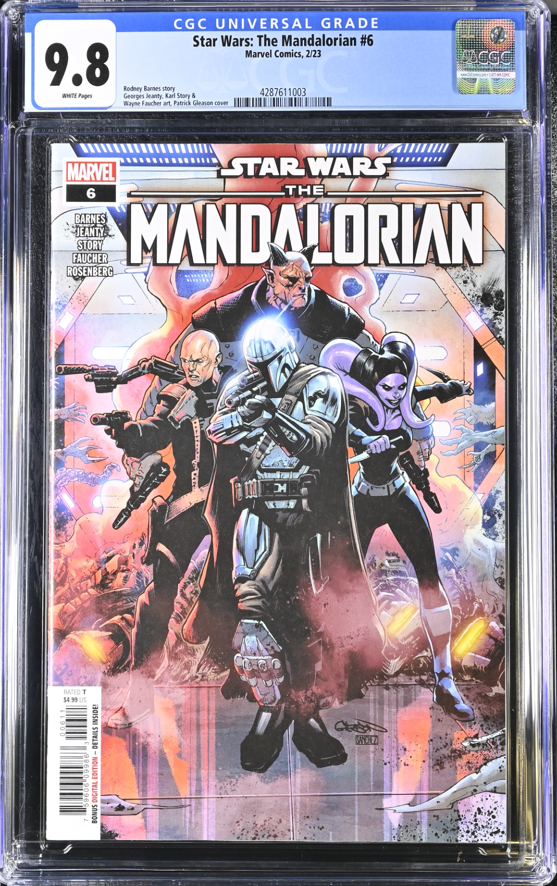 Star Wars: The Mandalorian #6 CGC 9.8