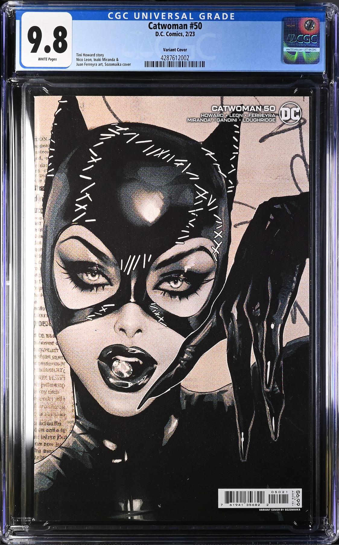 Catwoman #50 Sozomaika Variant CGC 9.8