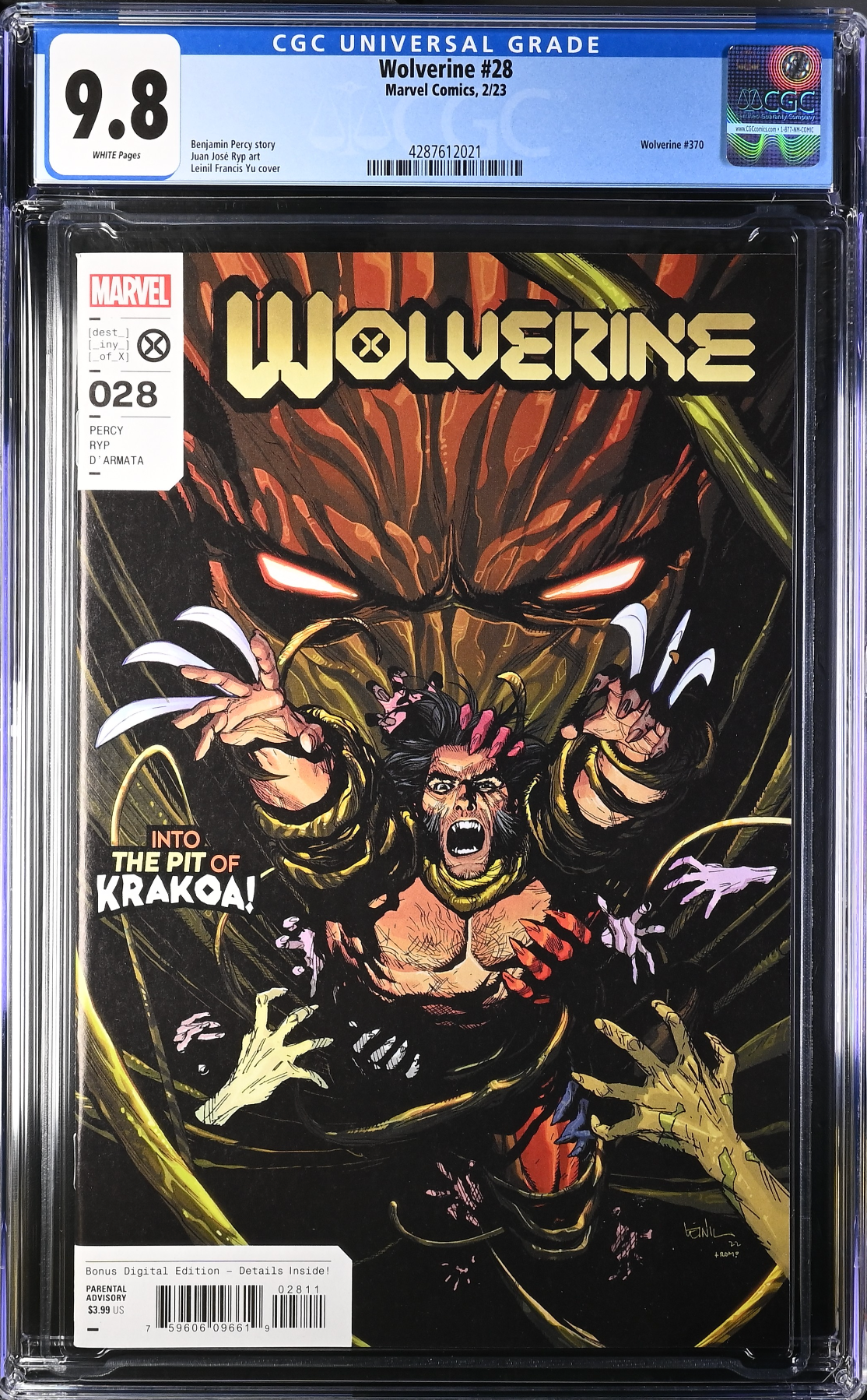 Wolverine #28 CGC 9.8