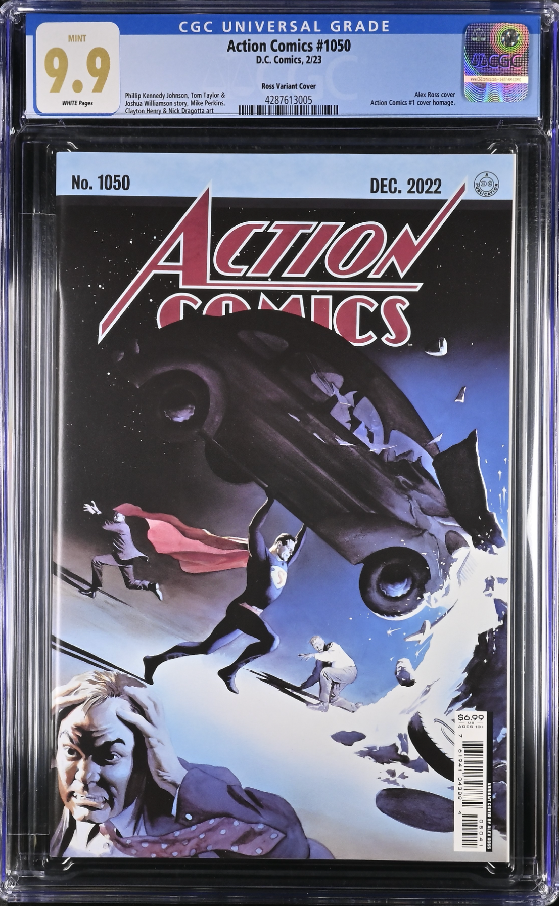 Action Comics #1050 - Cover C - Alex Ross CGC 9.9