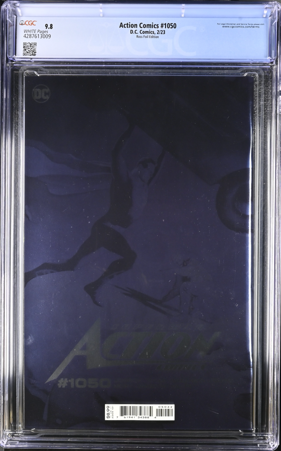 Action Comics #1050 - Cover S - Alex Ross Foil CGC 9.8