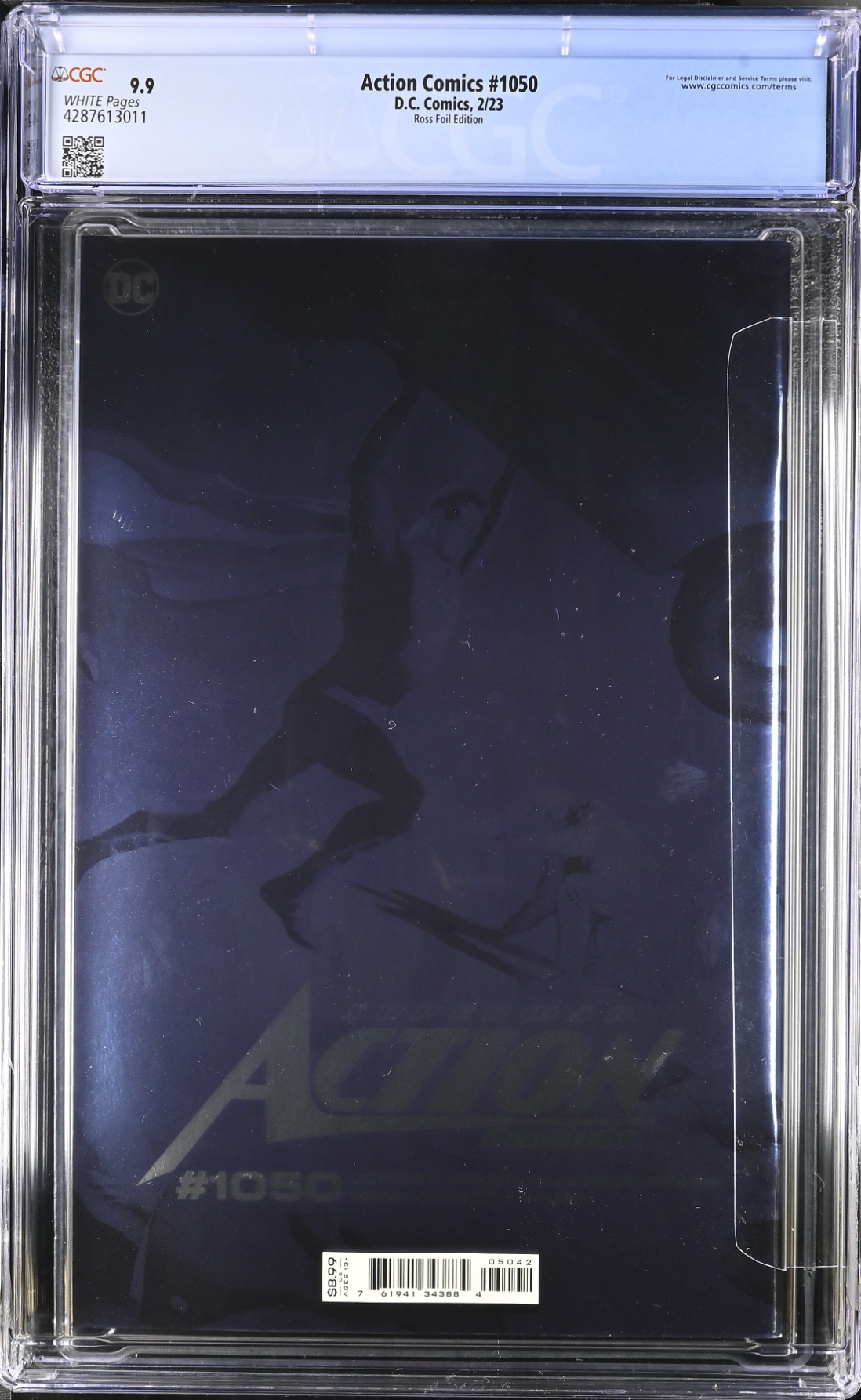 Action Comics #1050 - Cover S - Alex Ross Foil CGC 9.9