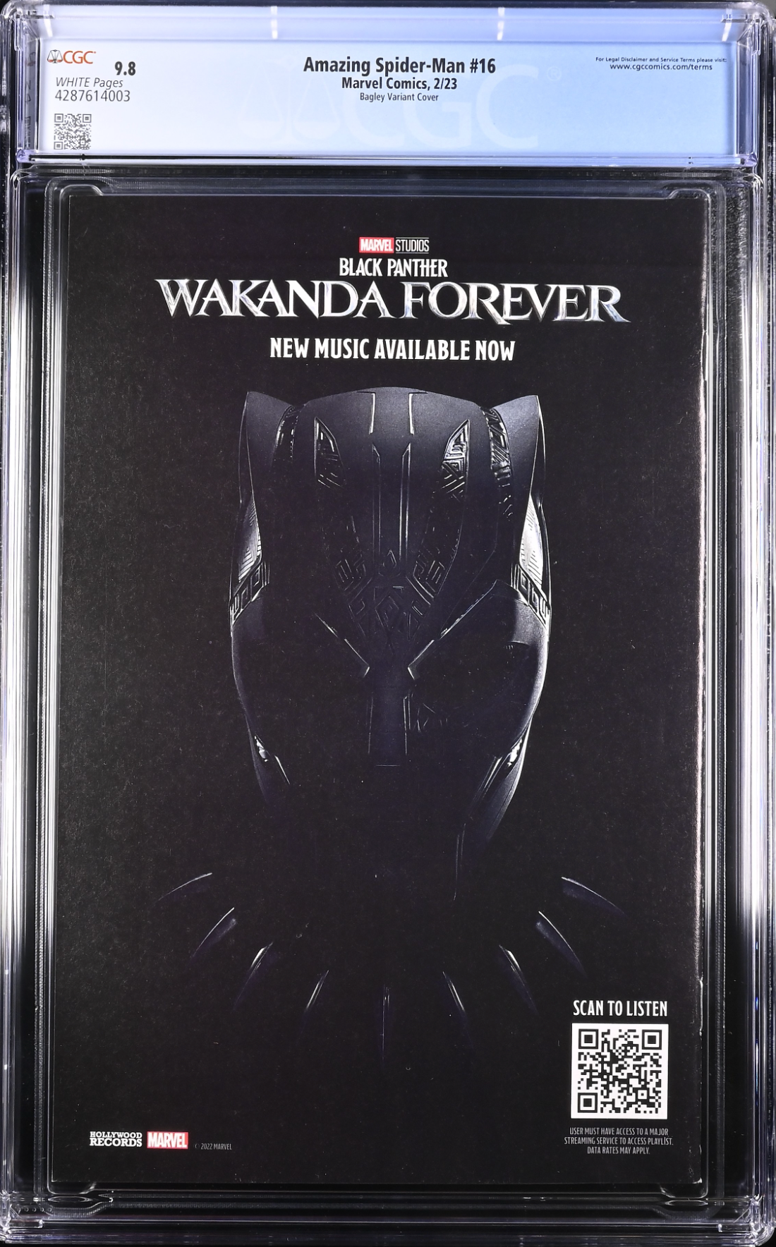 Amazing Spider-Man #16 Bagley 1:25 Retailer Incentive Variant CGC 9.8