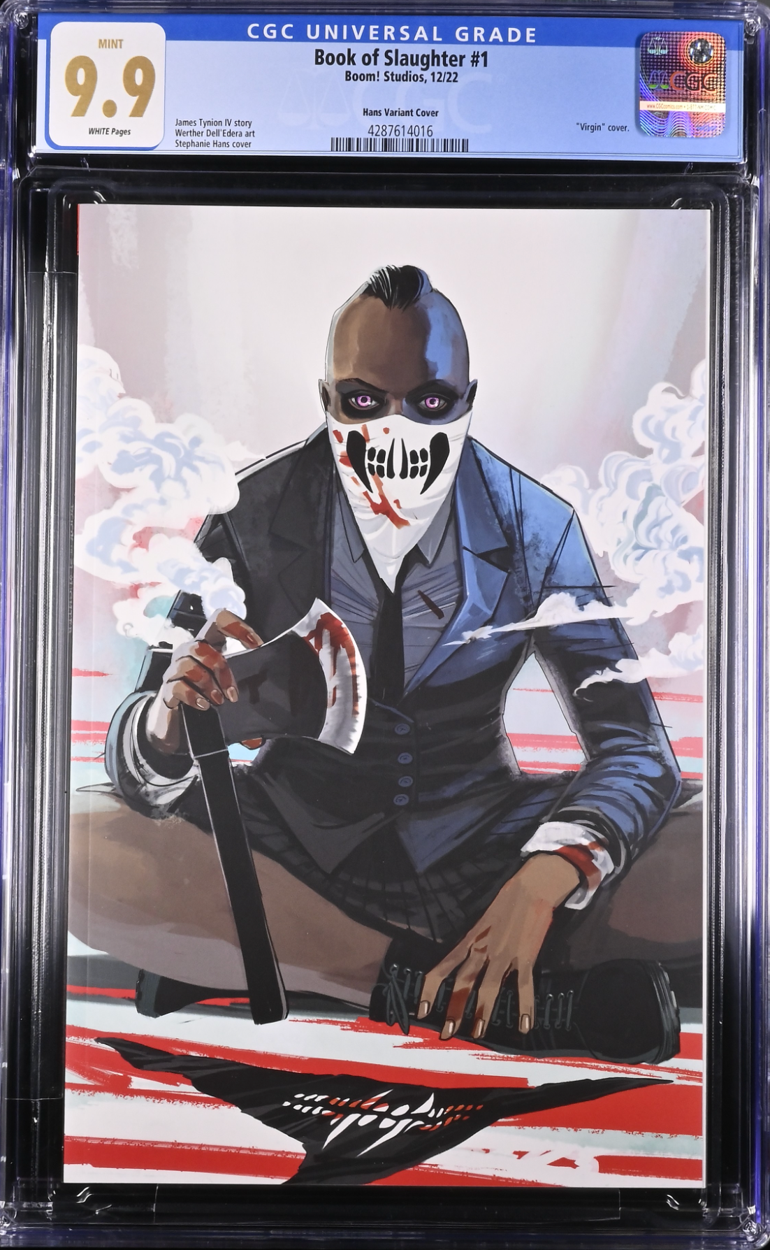 Book of Slaughter #1 Hans 1:25 Retailer Incentive Variant CGC 9.9