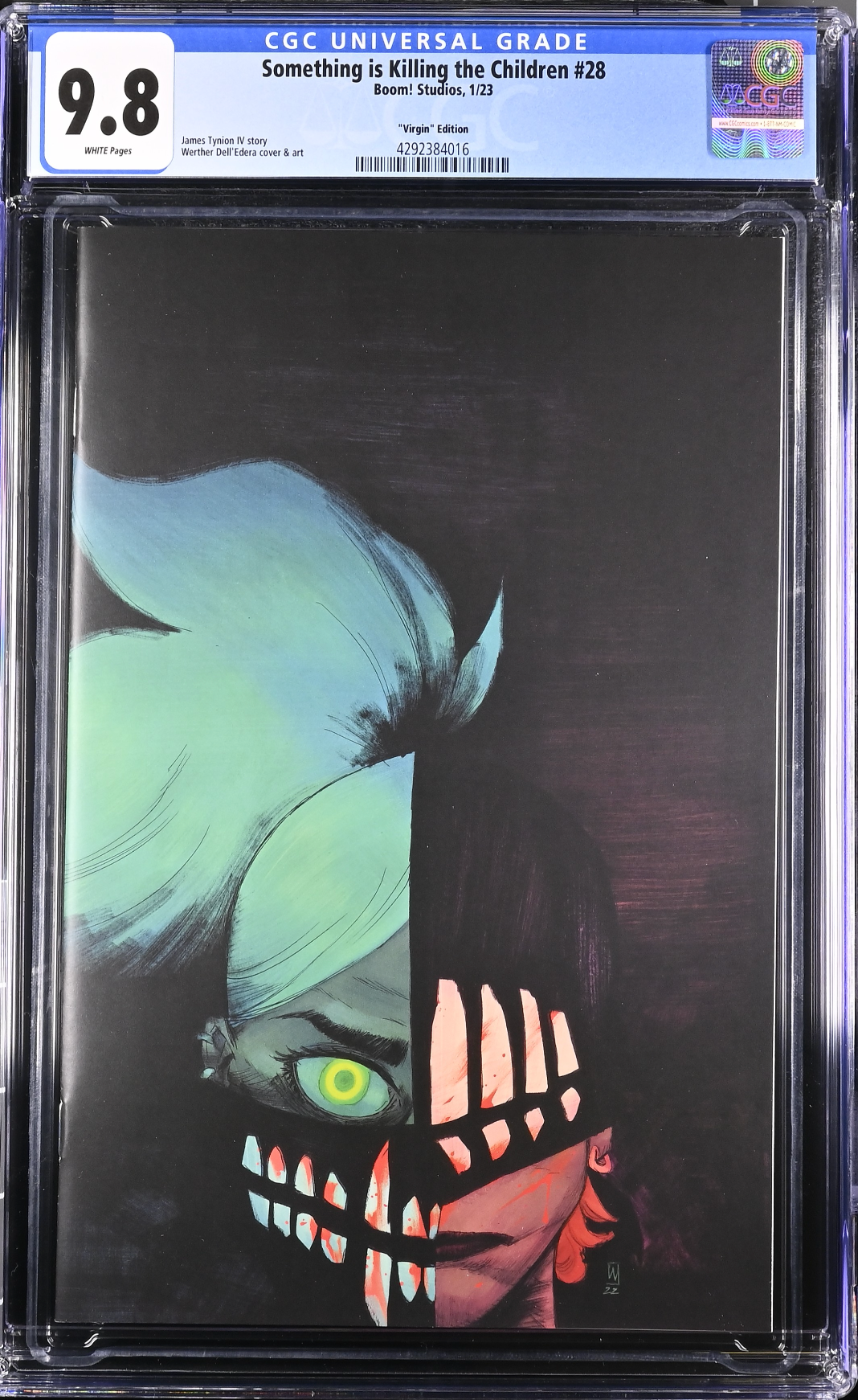 Something is Killing the Children #28 Dell'Edera Unlockable Virgin Retailer Incentive Variant CGC 9.8