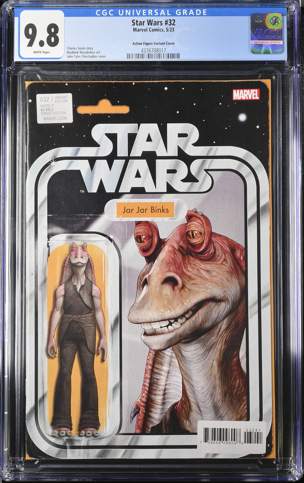 Star Wars #32 Action Figure Variant CGC 9.8