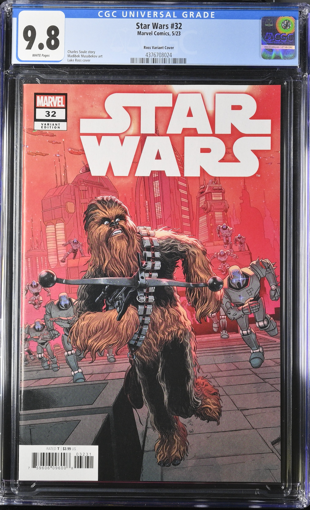 Star Wars #32 Ross 1:25 Retailer Incentive Variant CGC 9.8