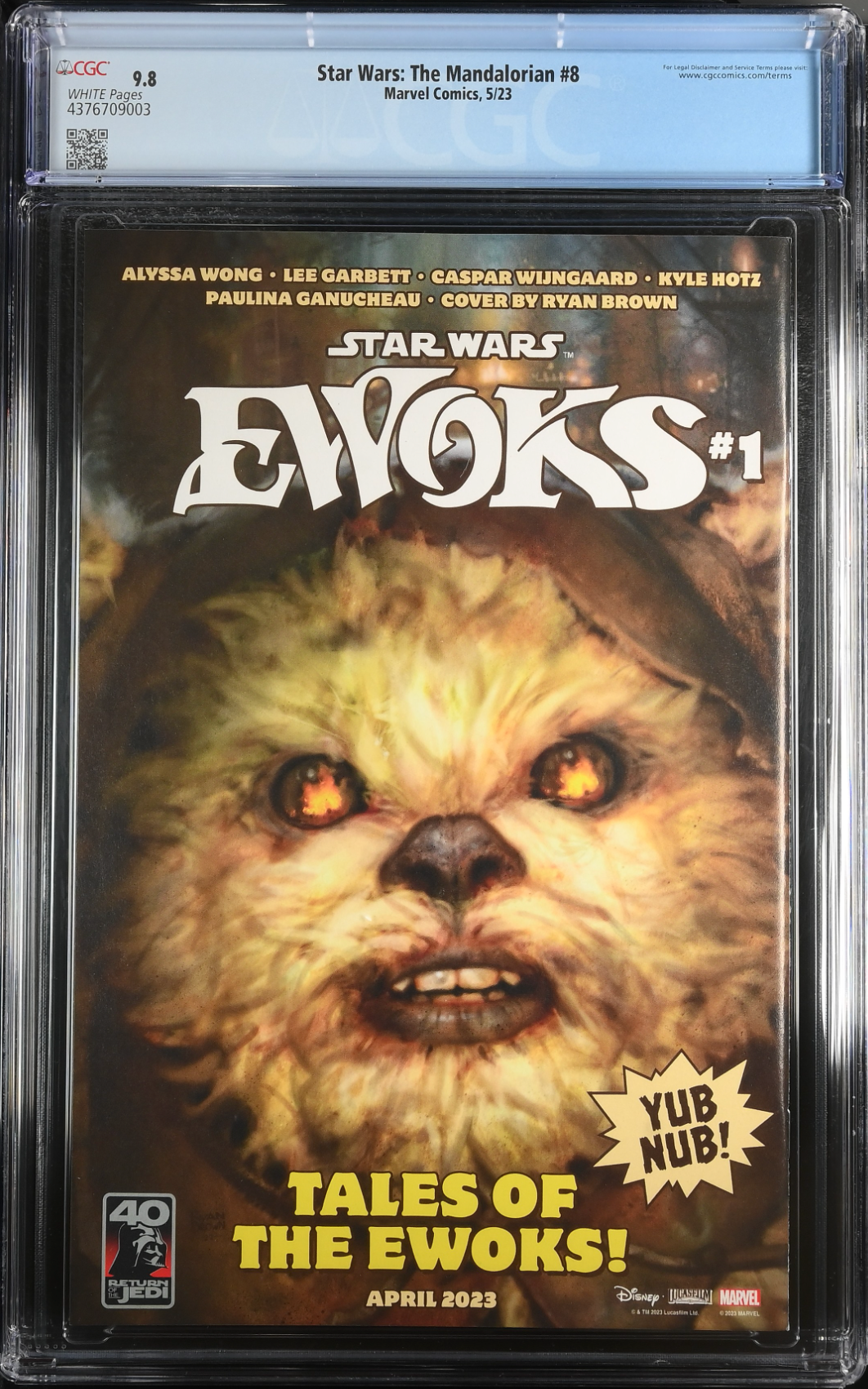 Star Wars: The Mandalorian #8 CGC 9.8