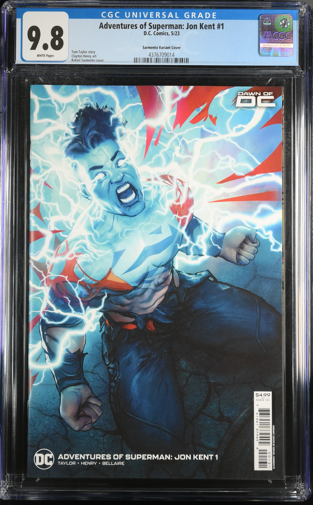 Adventures of Superman: Jon Kent #1 Cover C - Sarmento CGC 9.8