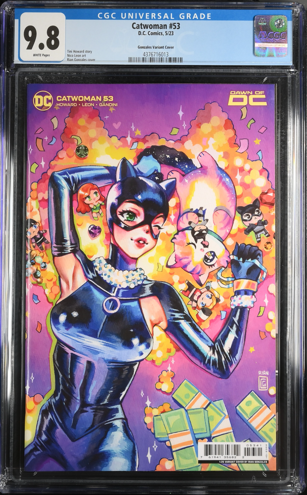 Catwoman #53 Gonzales 1:25 Retailer Incentive Variant CGC 9.8