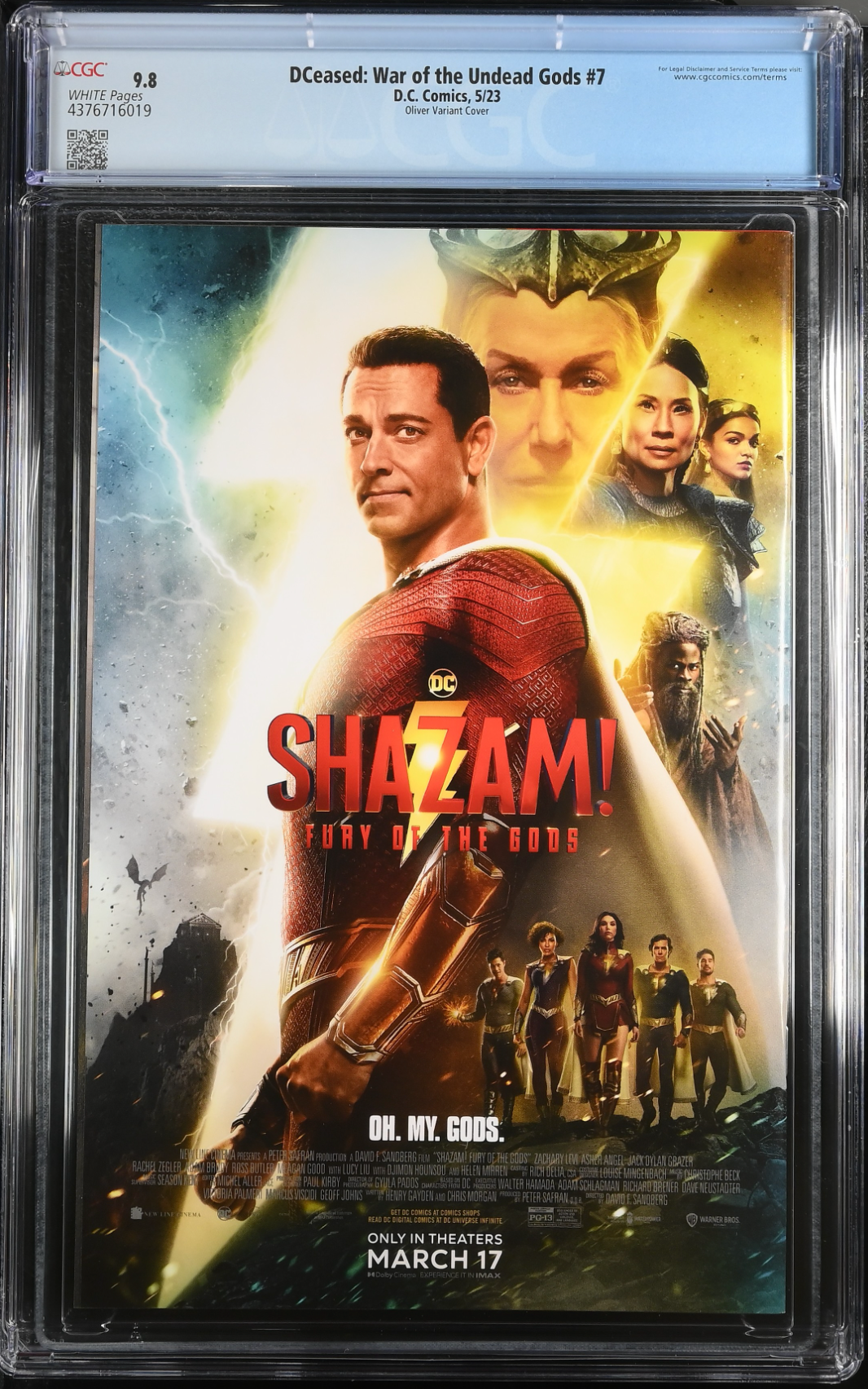 DCeased: War of the Undead Gods #7 Oliver Homage Variant CGC 9.8