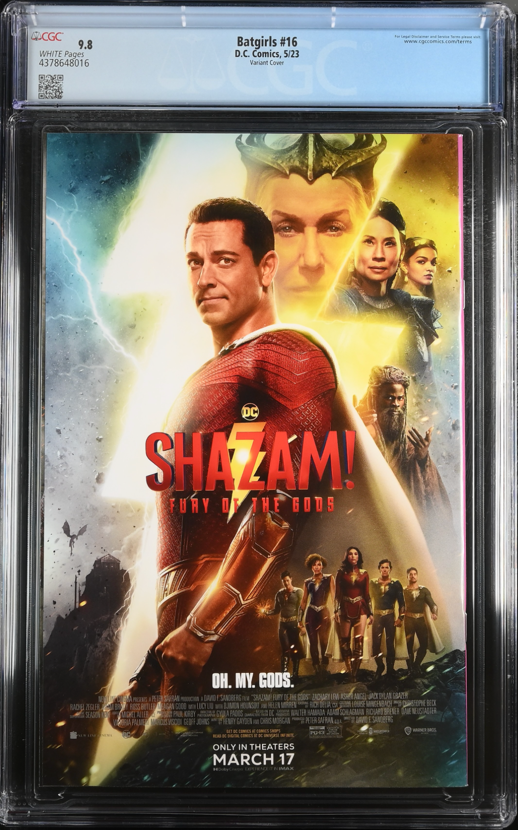 Batgirls #16 Marquez Variant CGC 9.8