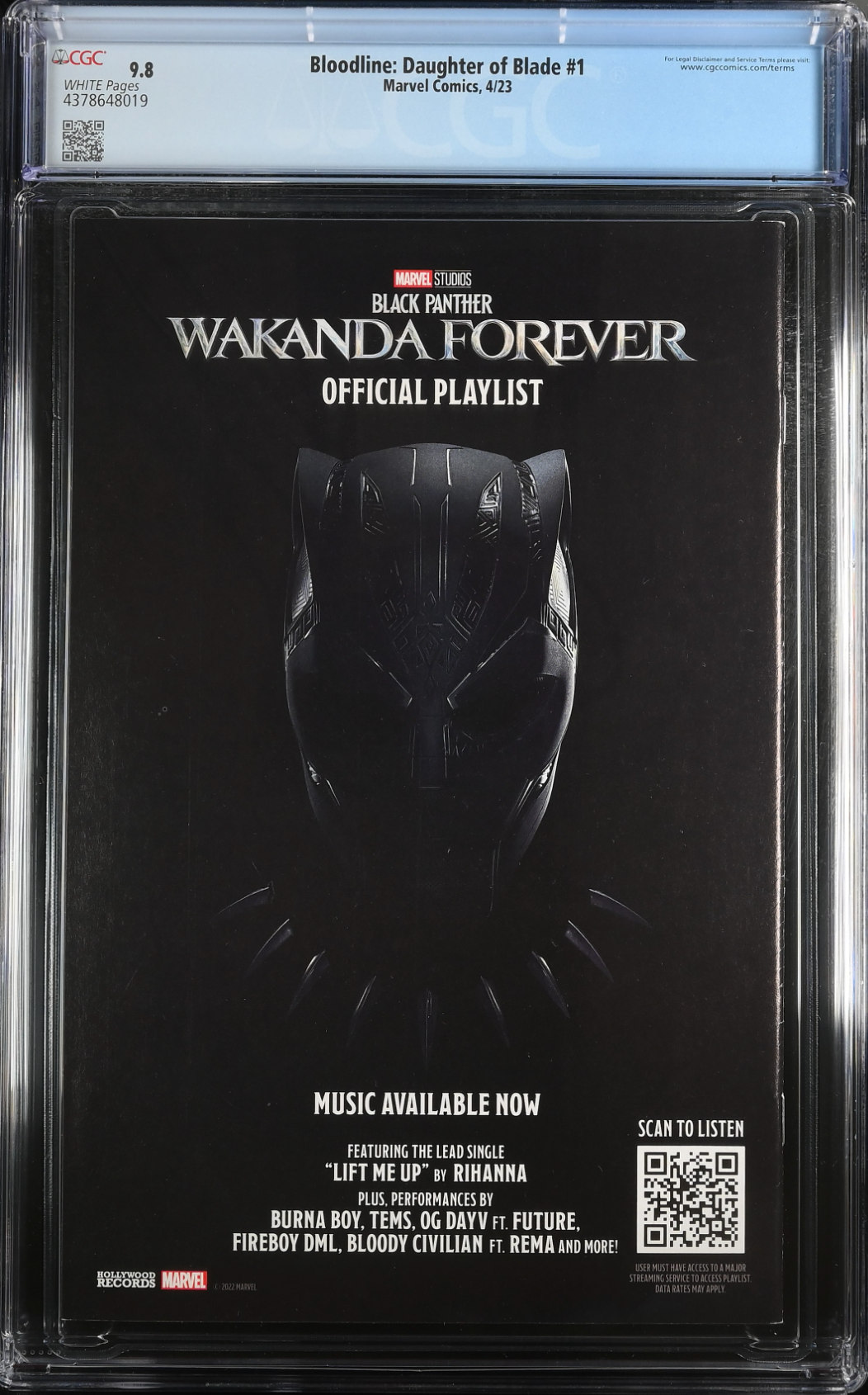 Bloodline: Daughter of Blade #1 CGC 9.8