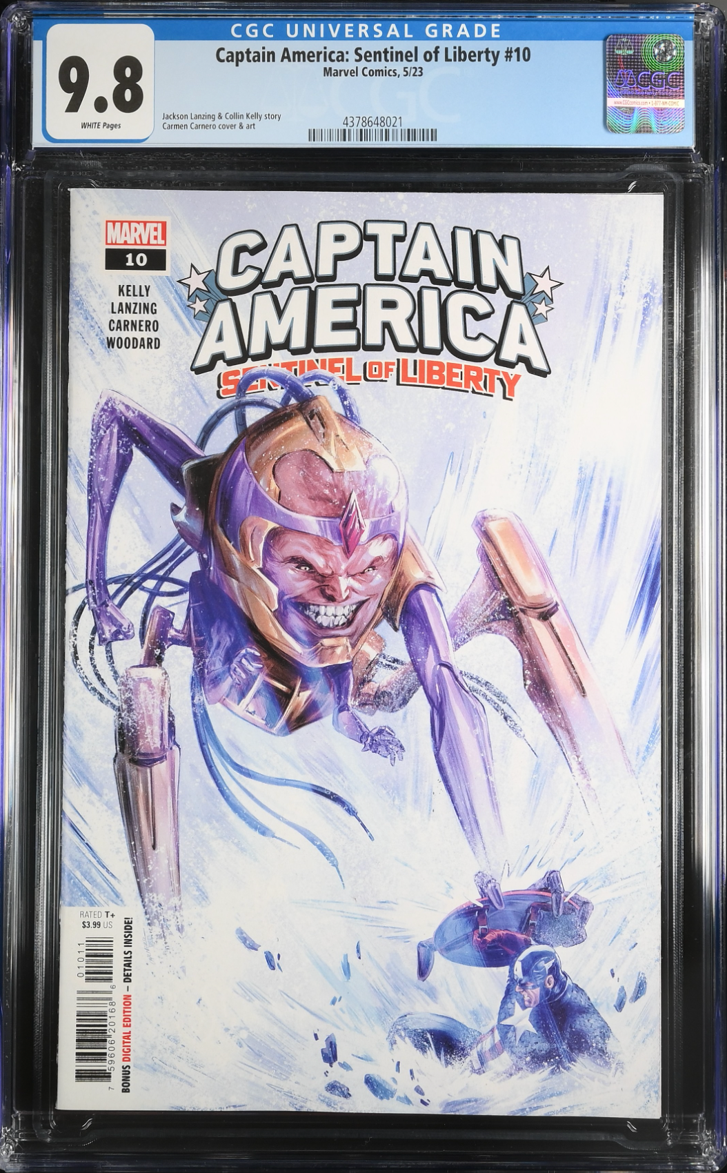 Captain America: Sentinel of Liberty #10 CGC 9.8