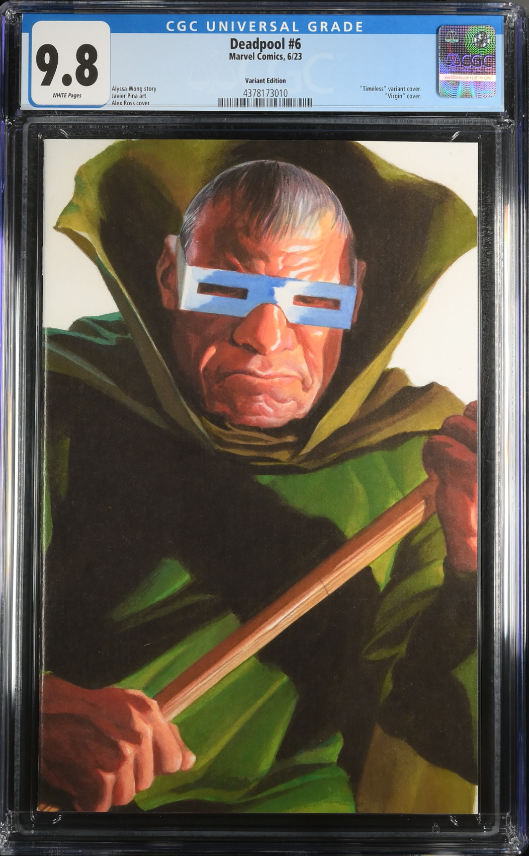 Deadpool #6 Alex Ross Mole Man "Timeless" Variant CGC 9.8