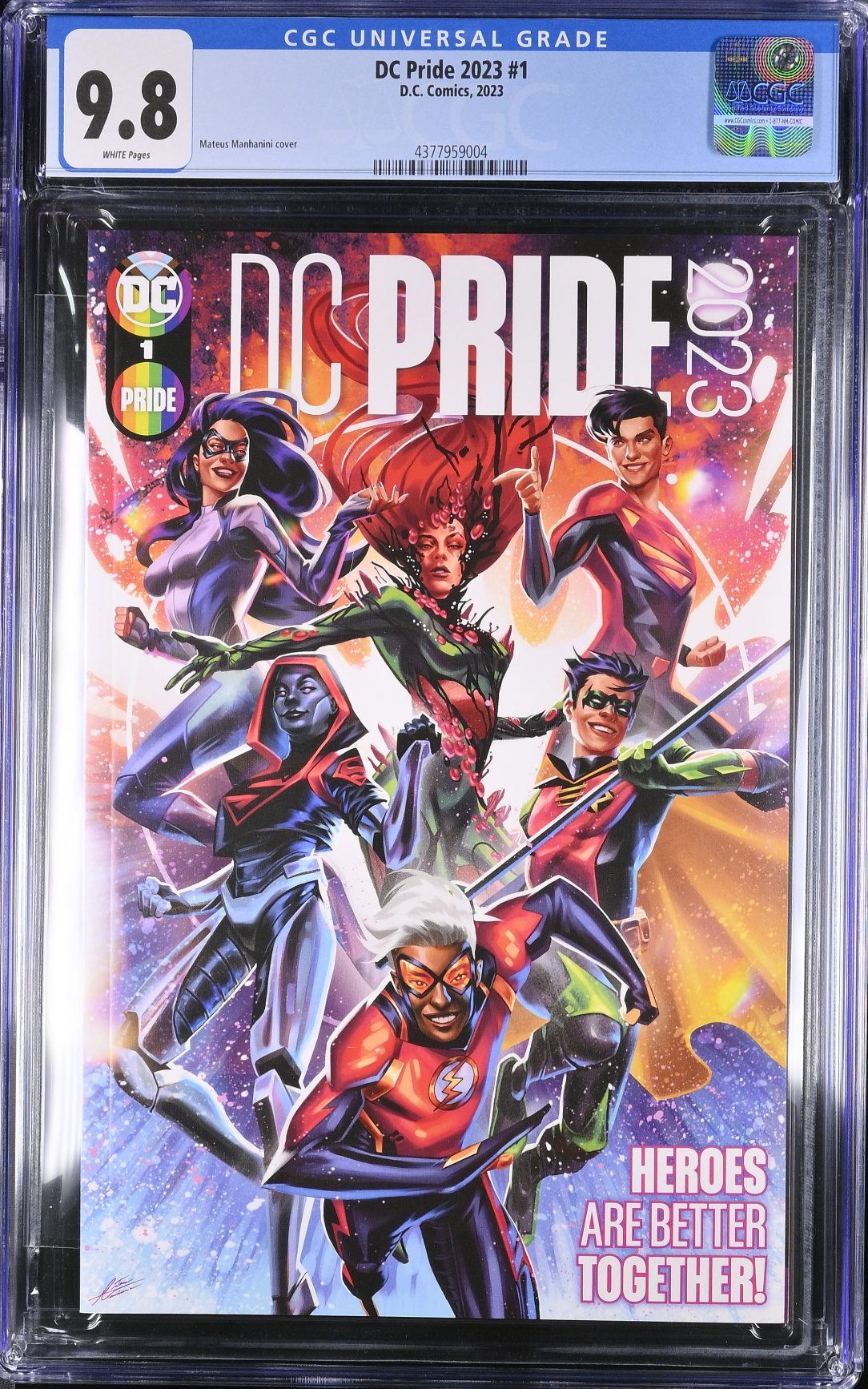 DC Pride 2023 #1 CGC 9.8