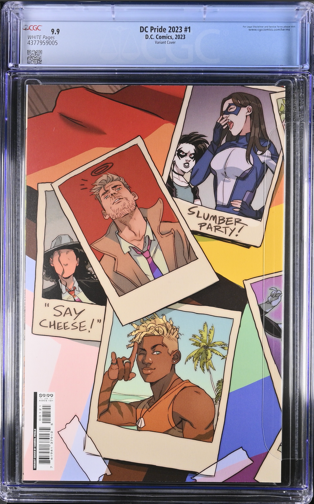 DC Pride 2023 #1 Picolo Wraparound Variant CGC 9.9