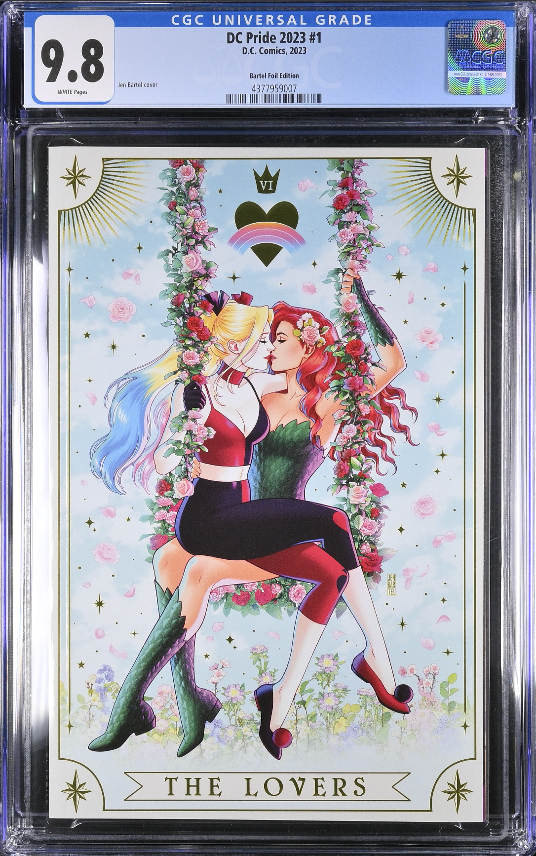 DC Pride 2023 #1 Bartel Foil Variant CGC 9.8