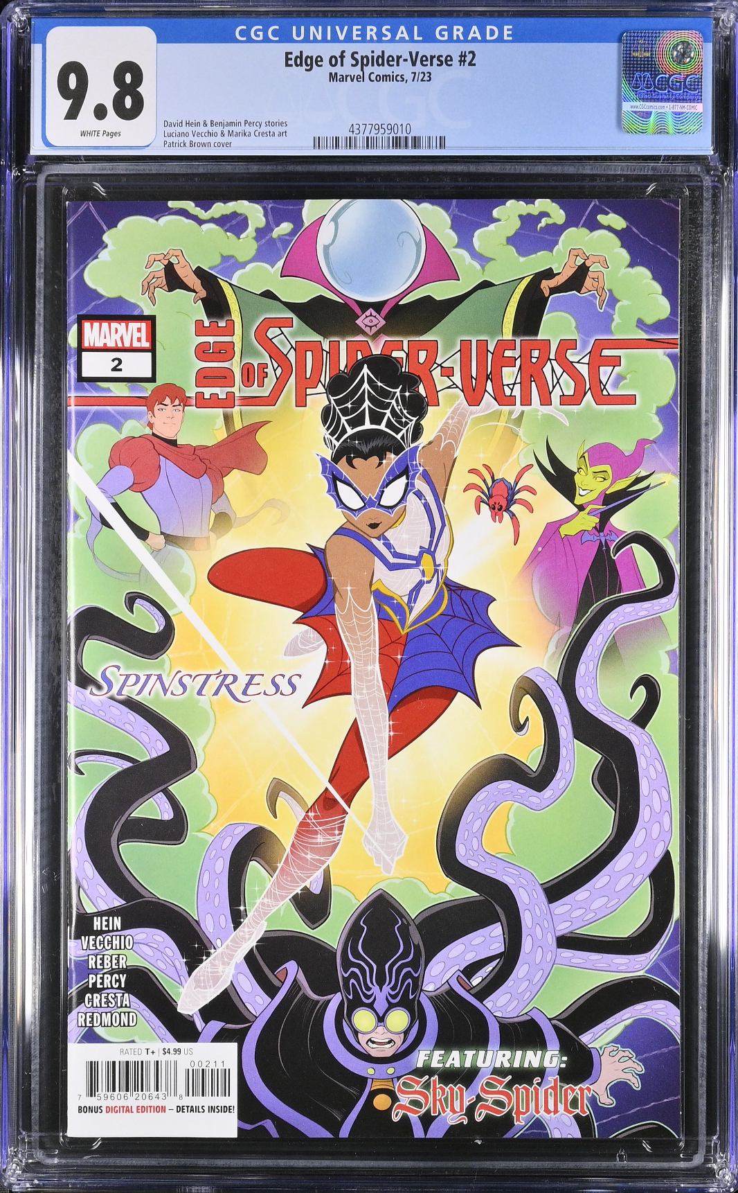 Edge of Spider-Verse (2023) #2 CGC 9.8